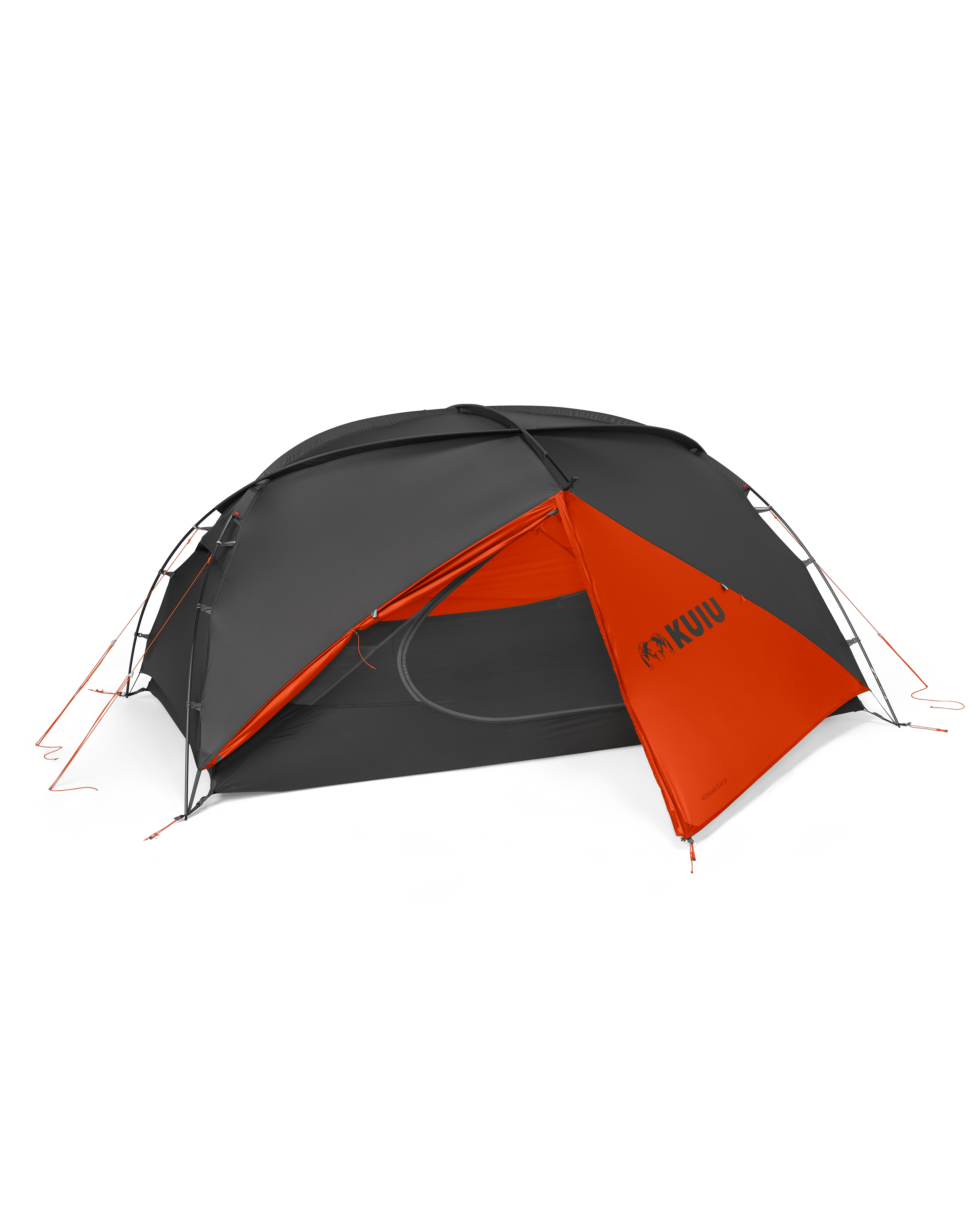 Mountain Star 2 Person Tent | Gunmetal-Orange - Image 2