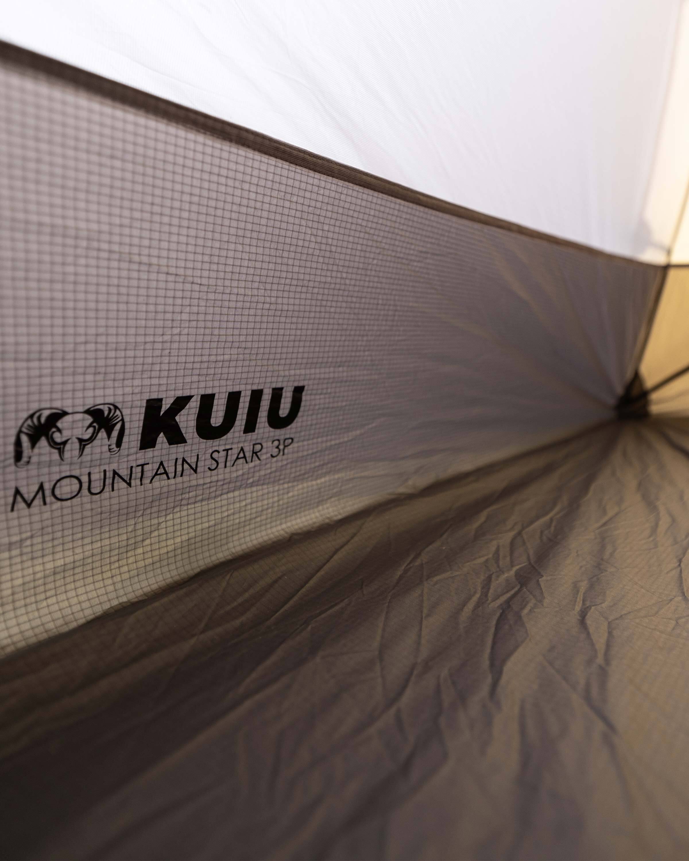 Mountain Star 3 Person Tent Set | Gunmetal-Camel - Image 19