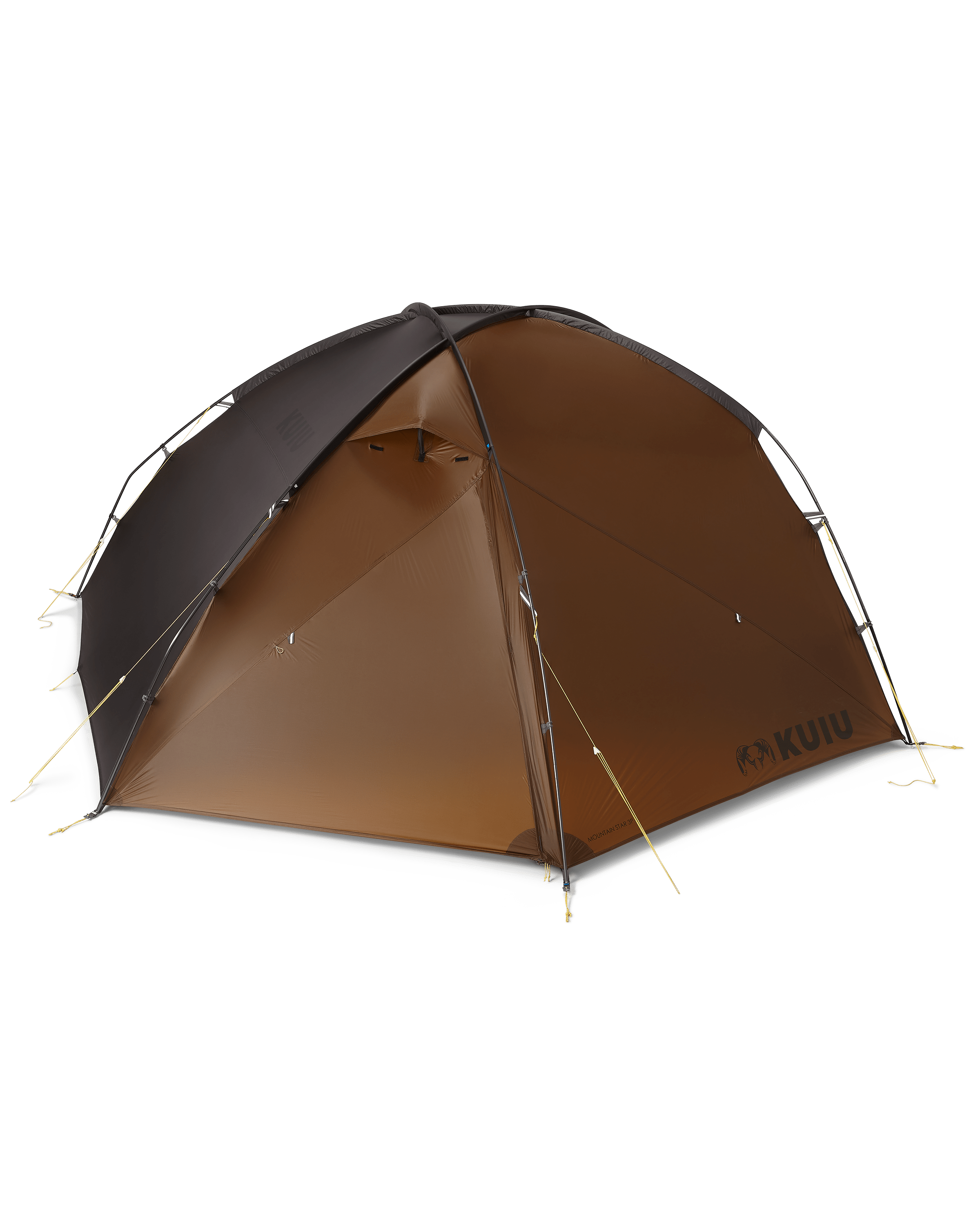 Mountain Star 3 Person Tent | Gunmetal-Camel - Image 2