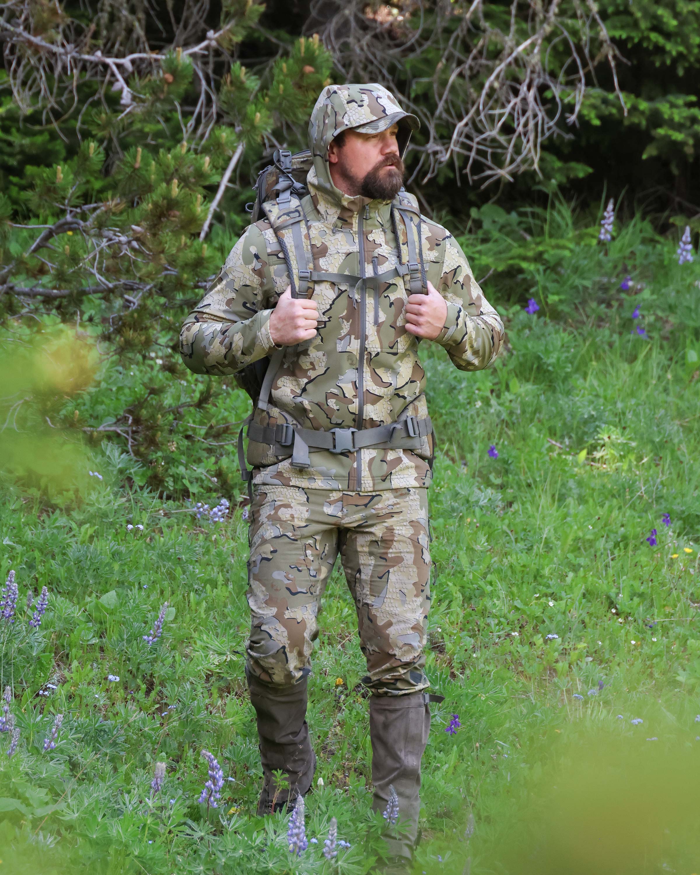 Alpine Hooded Jacket | Gunmetal - Image 2