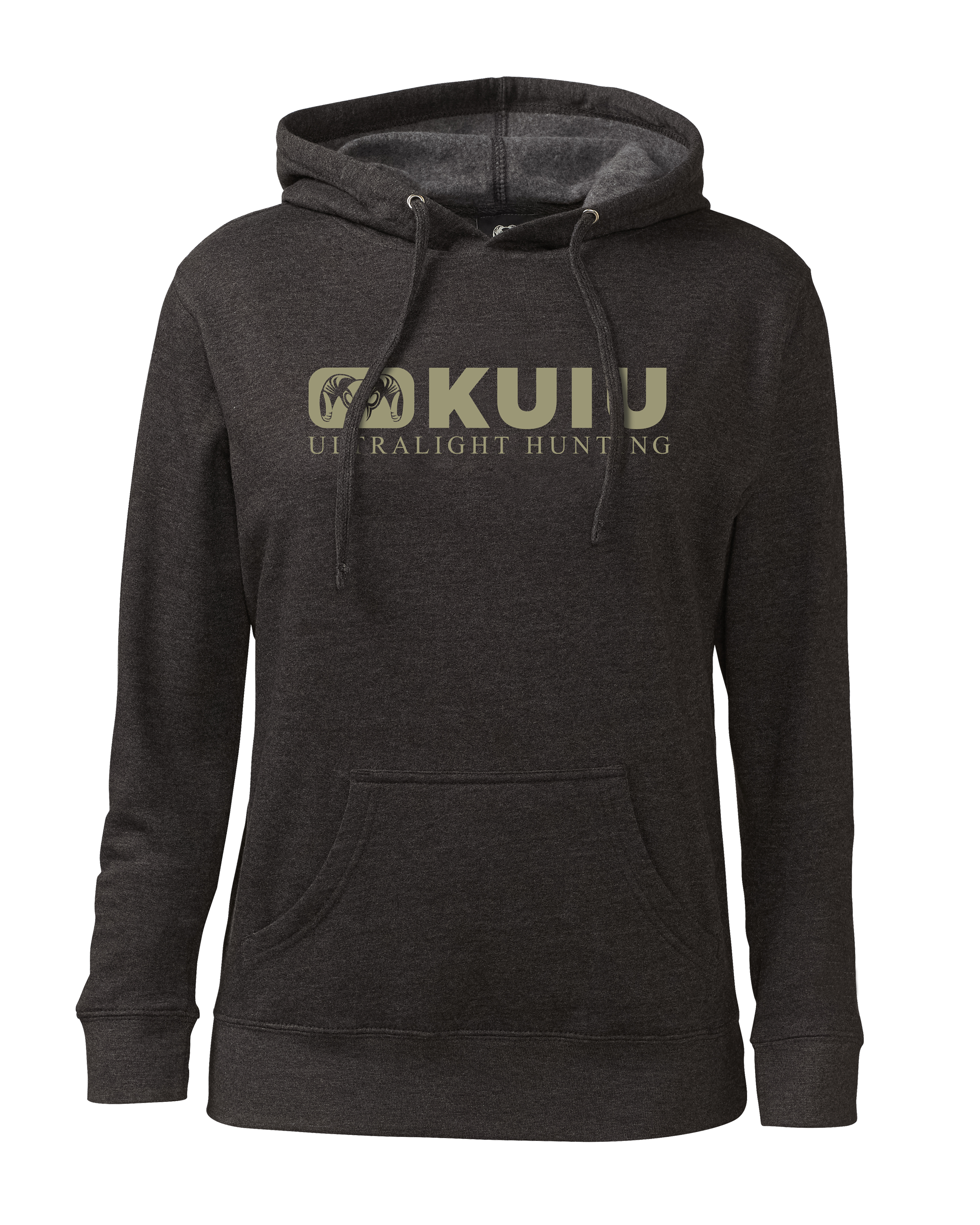 Women'S Block Ram Hoodie | Charcoal