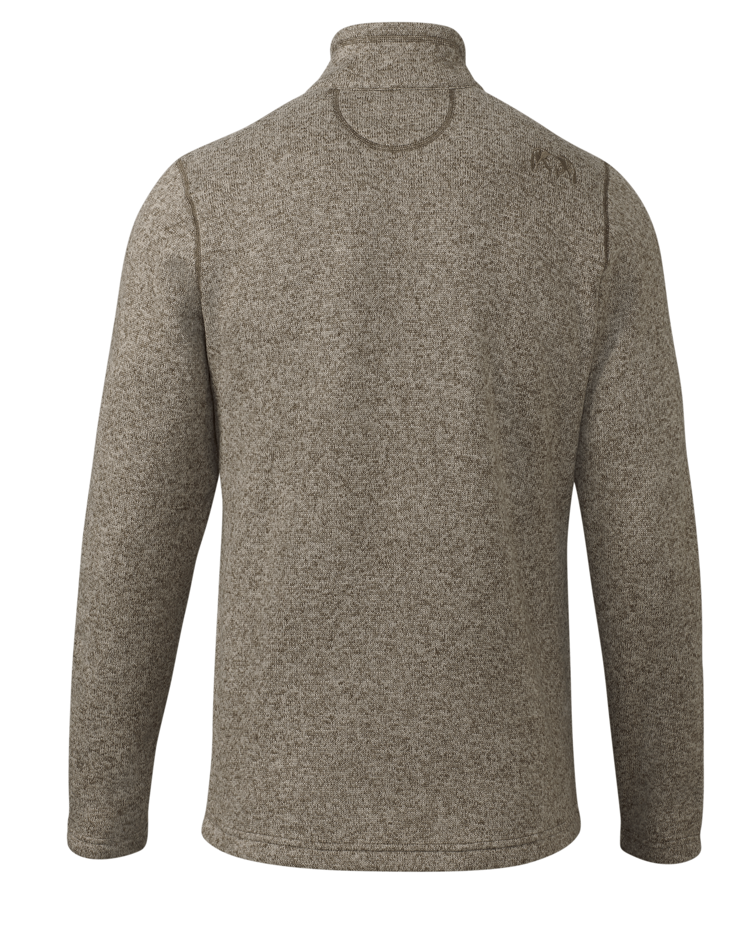 Base Camp Pullover Sweater | Khaki Heather - Image 2
