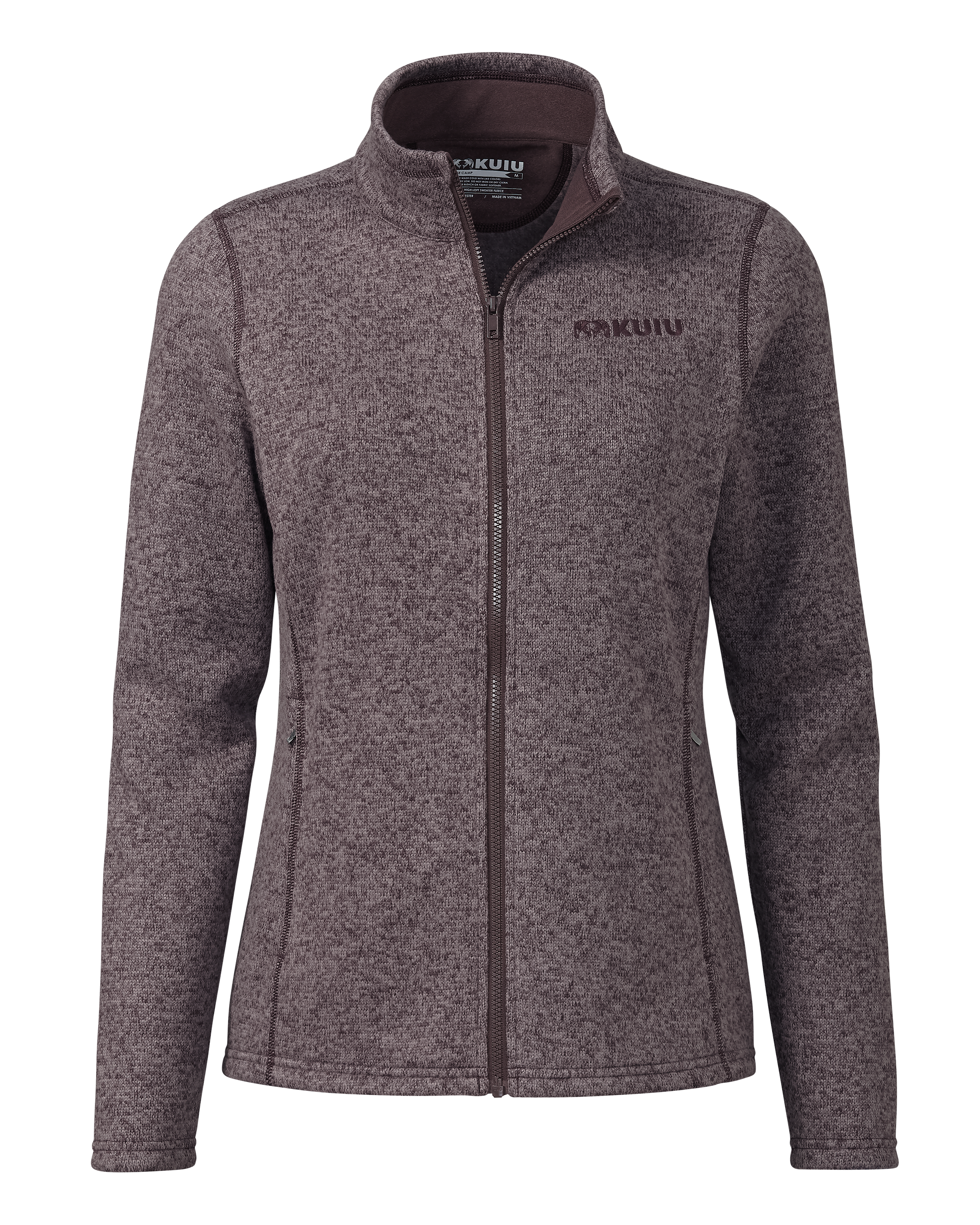 Women'S Base Camp Full Zip Sweater | Dusk Heather