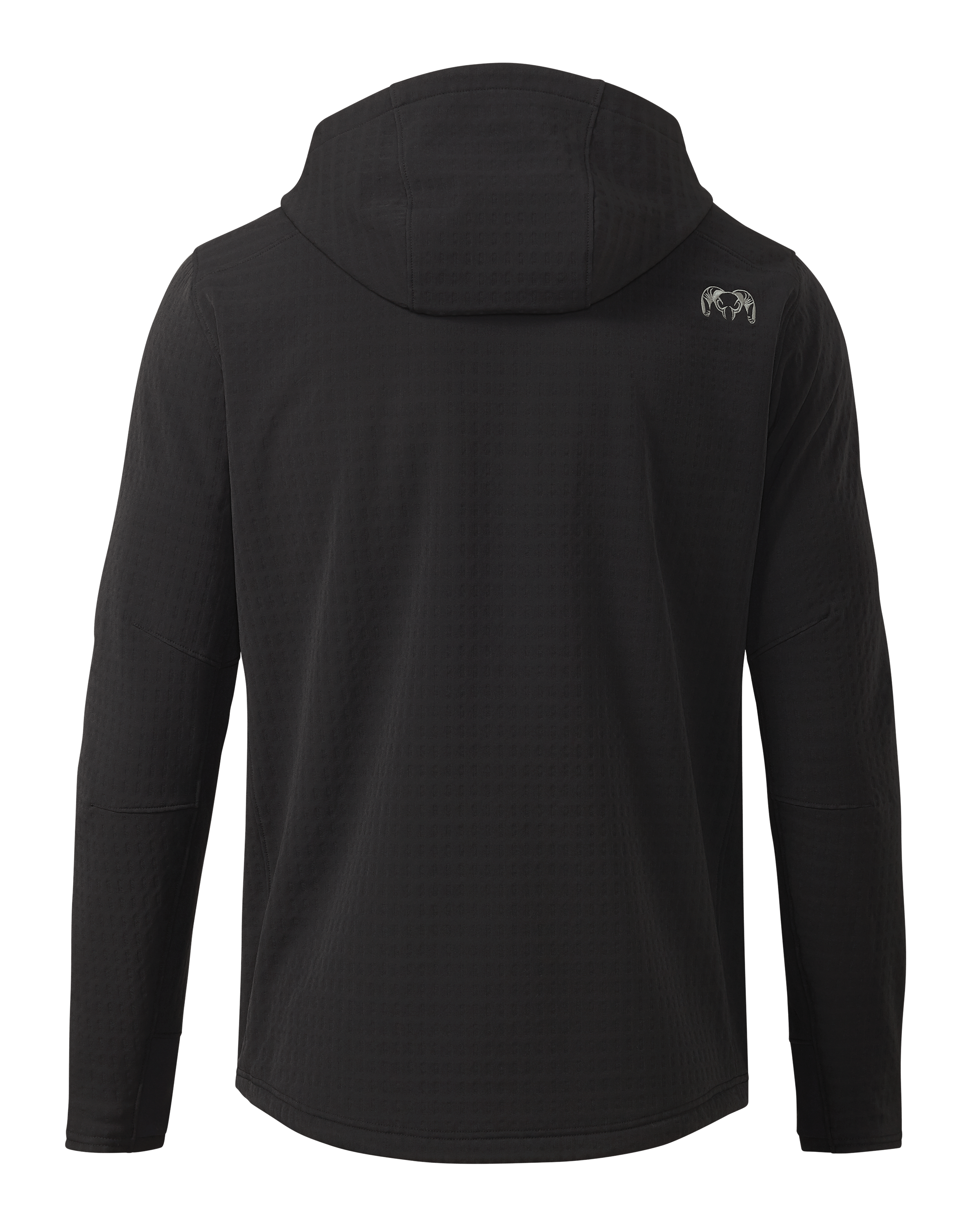 Blockfield Fleece Hoodie | Black - Image 2