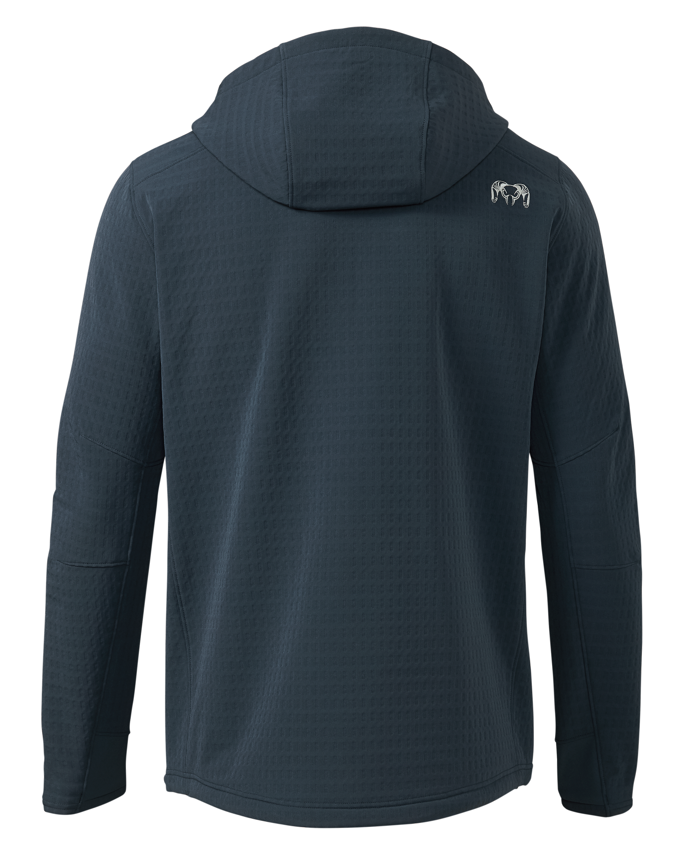 Blockfield Fleece Hoodie | Steel Blue - Image 2