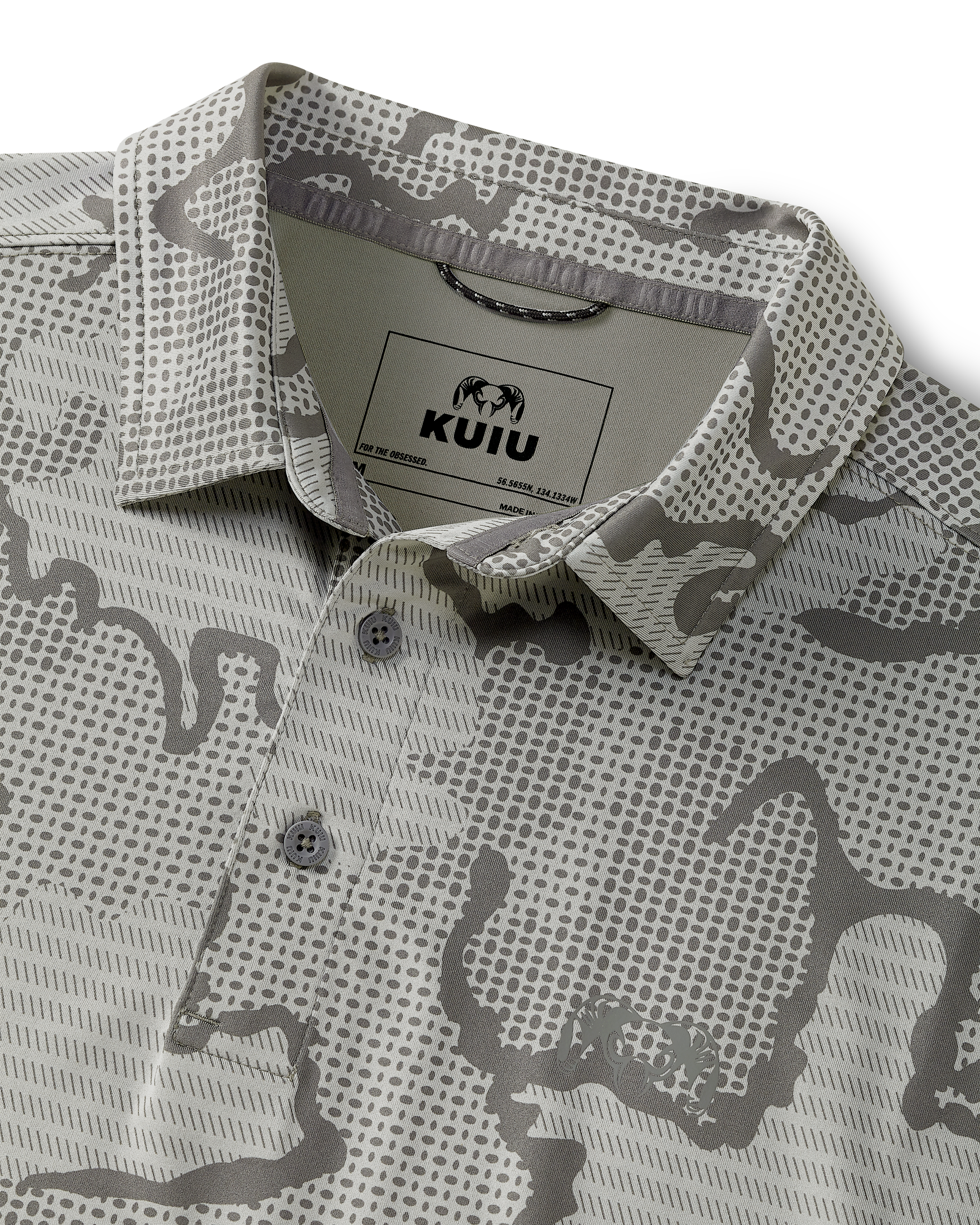 KUIU Performance Polo | Stone Tonal - Image 2