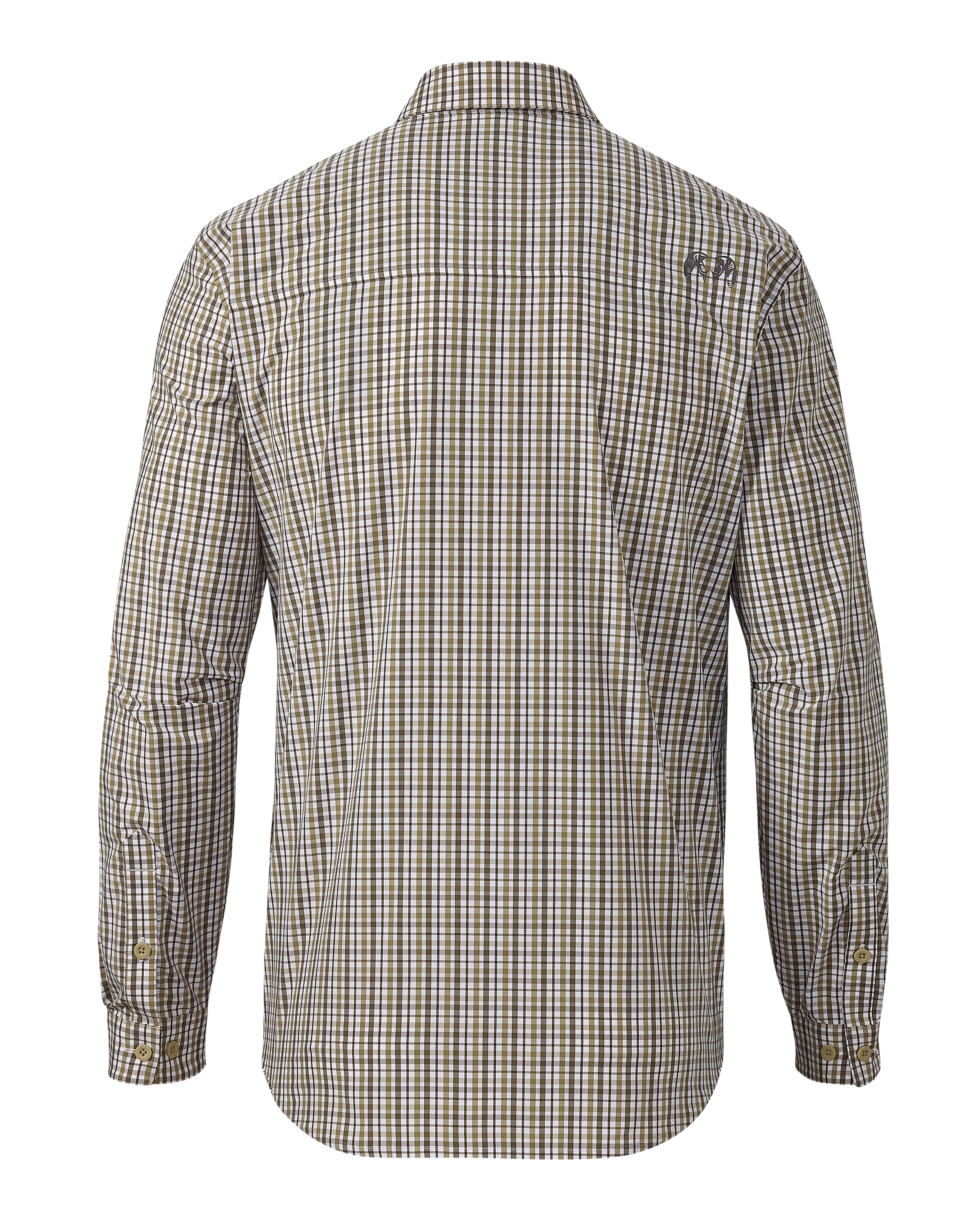 Borrego LS Shirt | Mini Cross Check Valo Plaid - Image 2