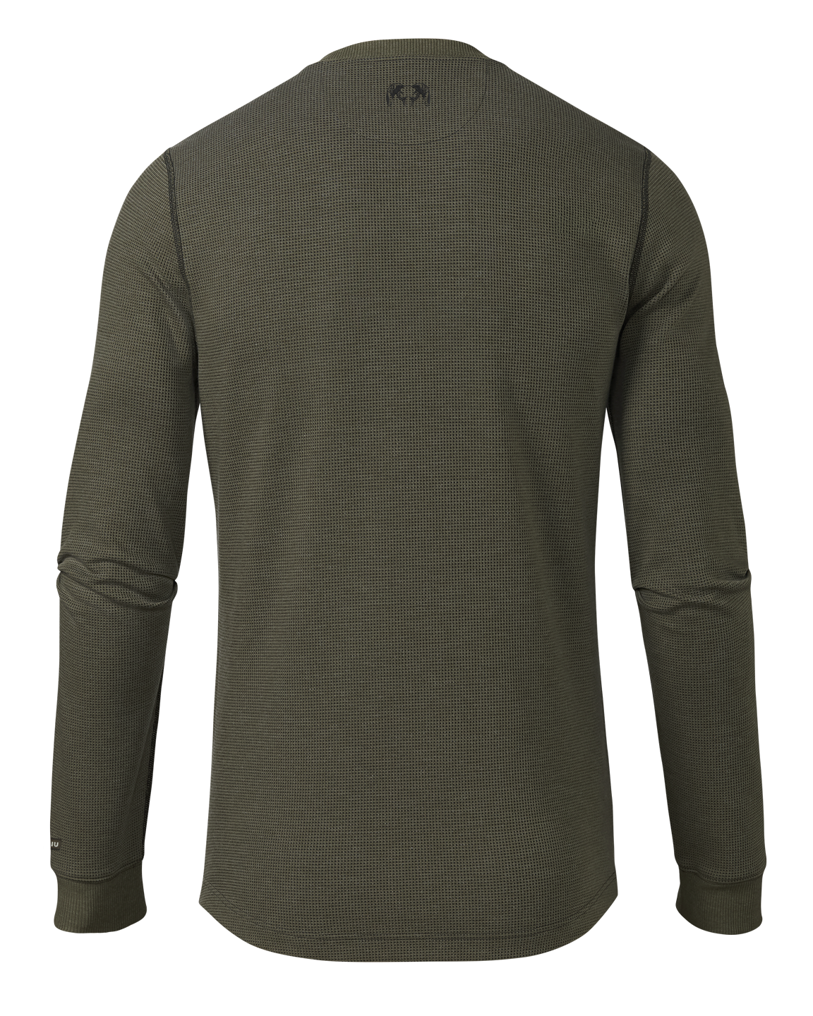 Canyon Waffle Henley | Army Heather - Image 2
