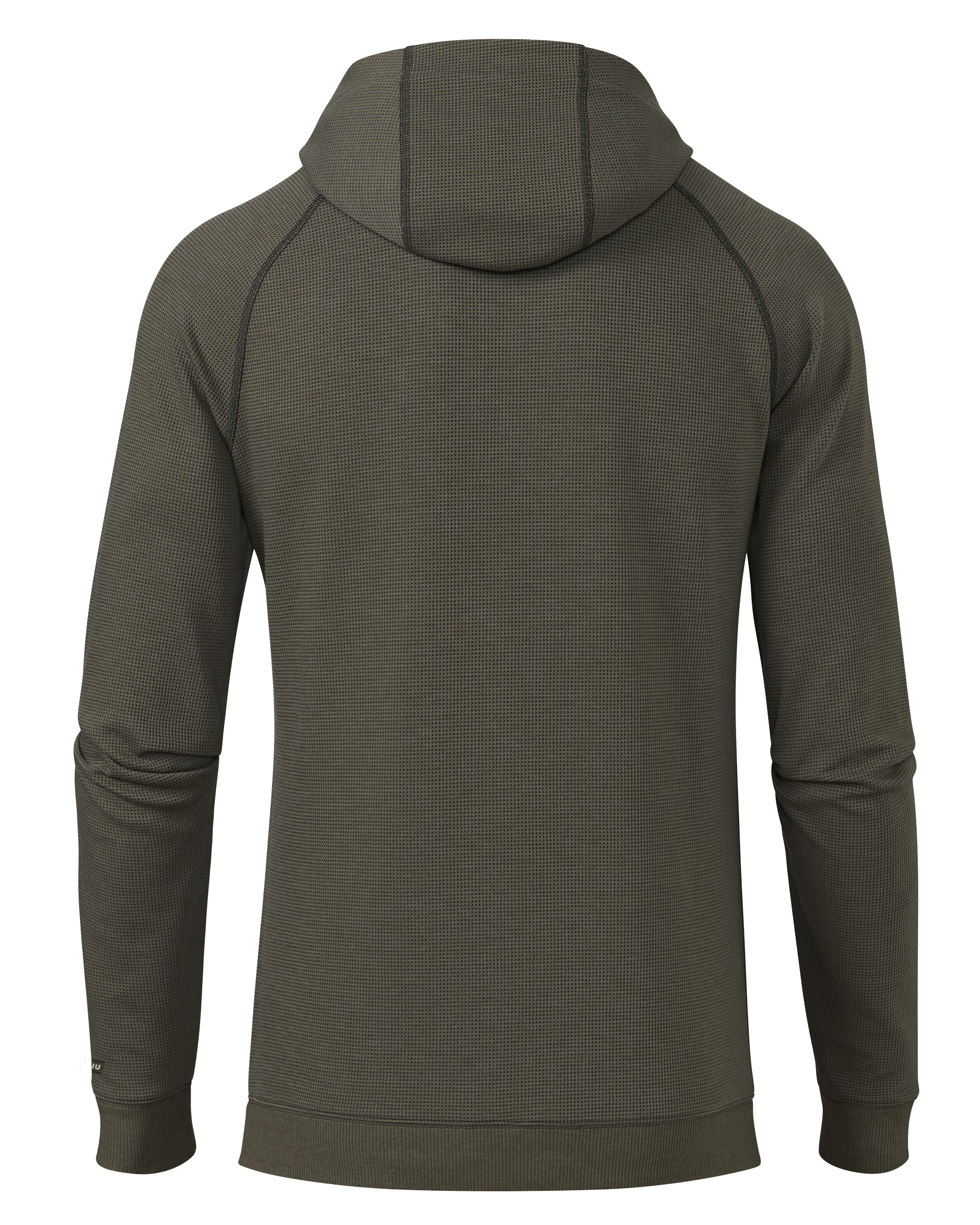 Canyon Waffle Hoodie | Ash Heather - Image 2