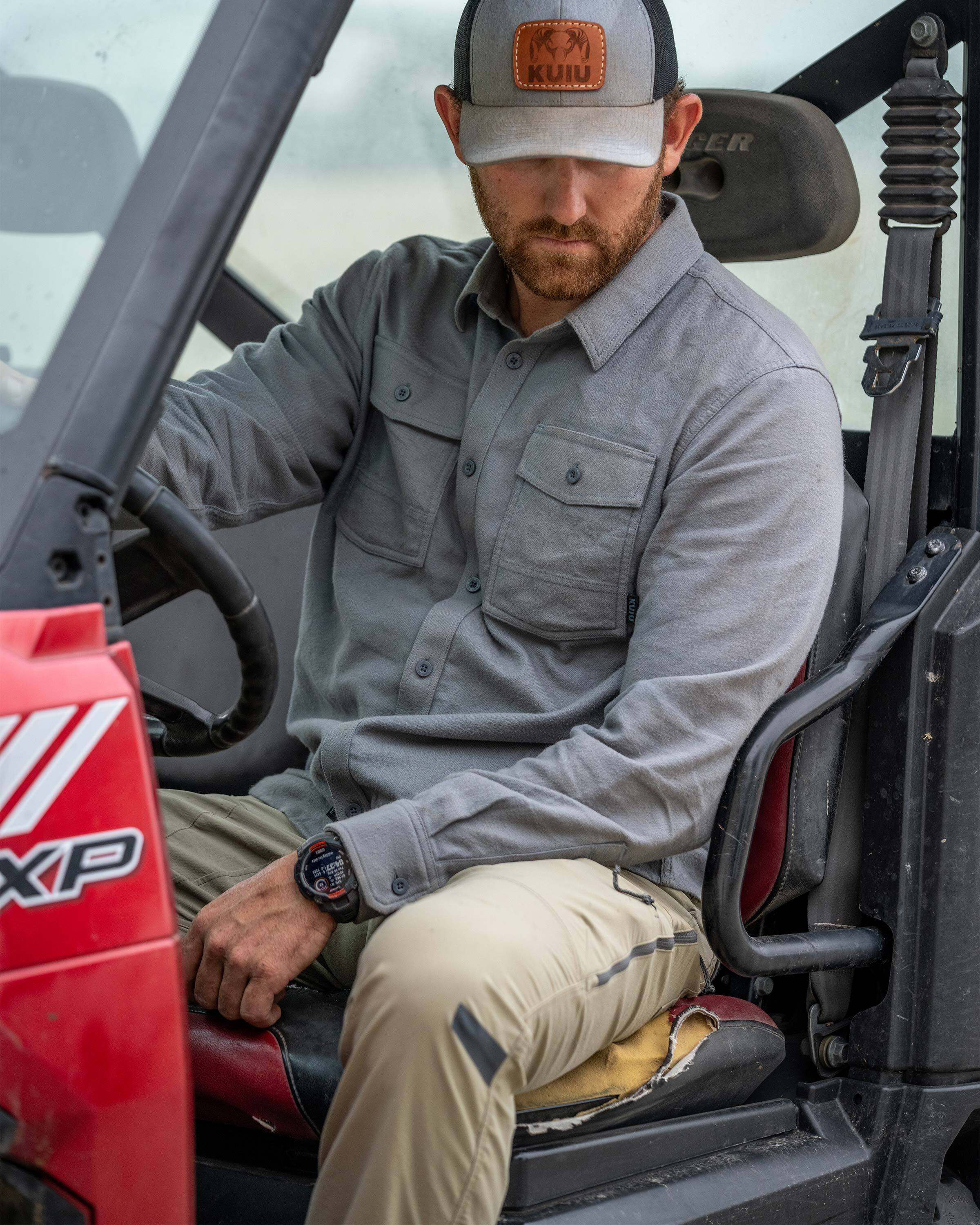 Field Flannel Shirt | Redwood - Image 4