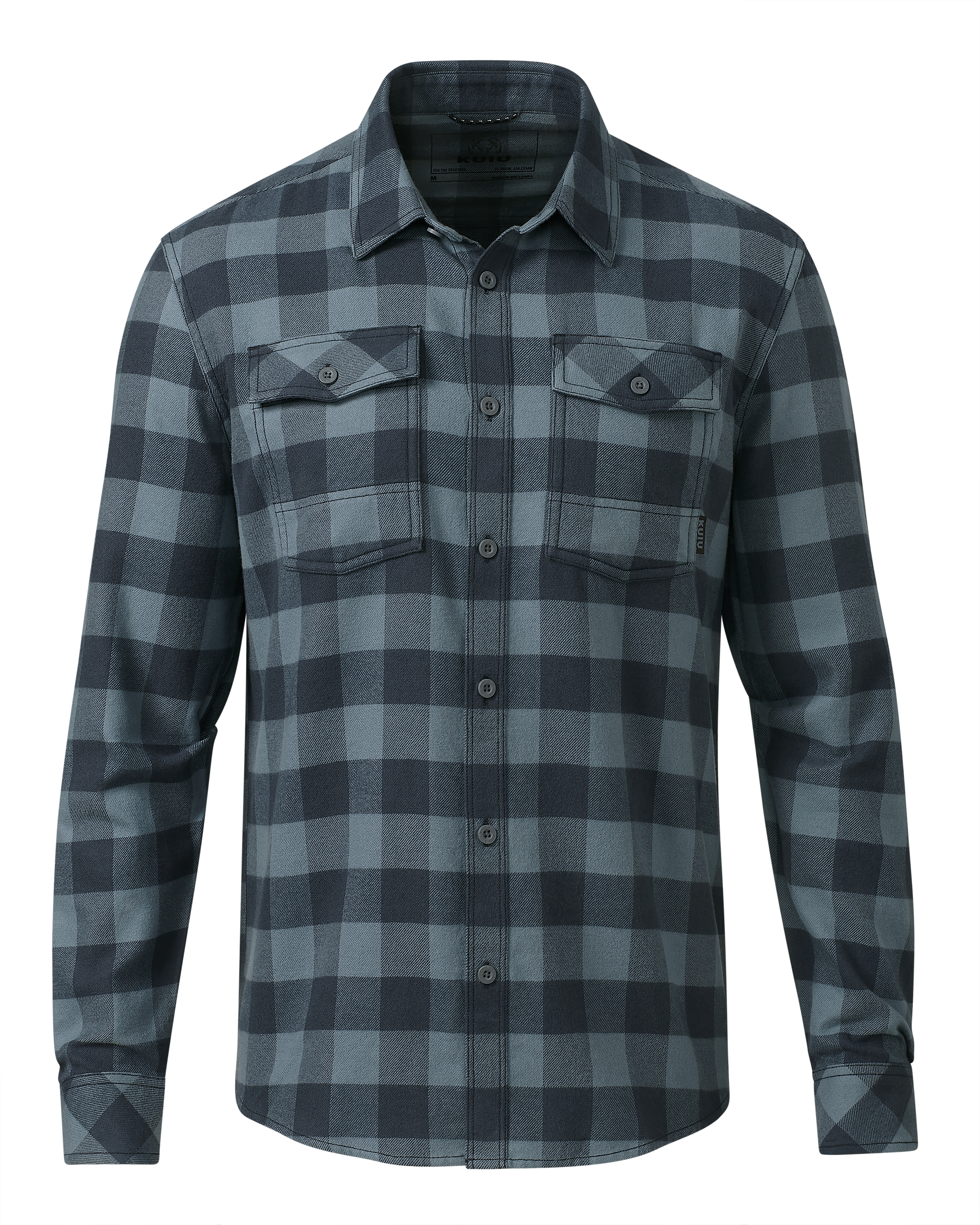 Outlet Field Flannel Shirt | Slate Buffalo Check