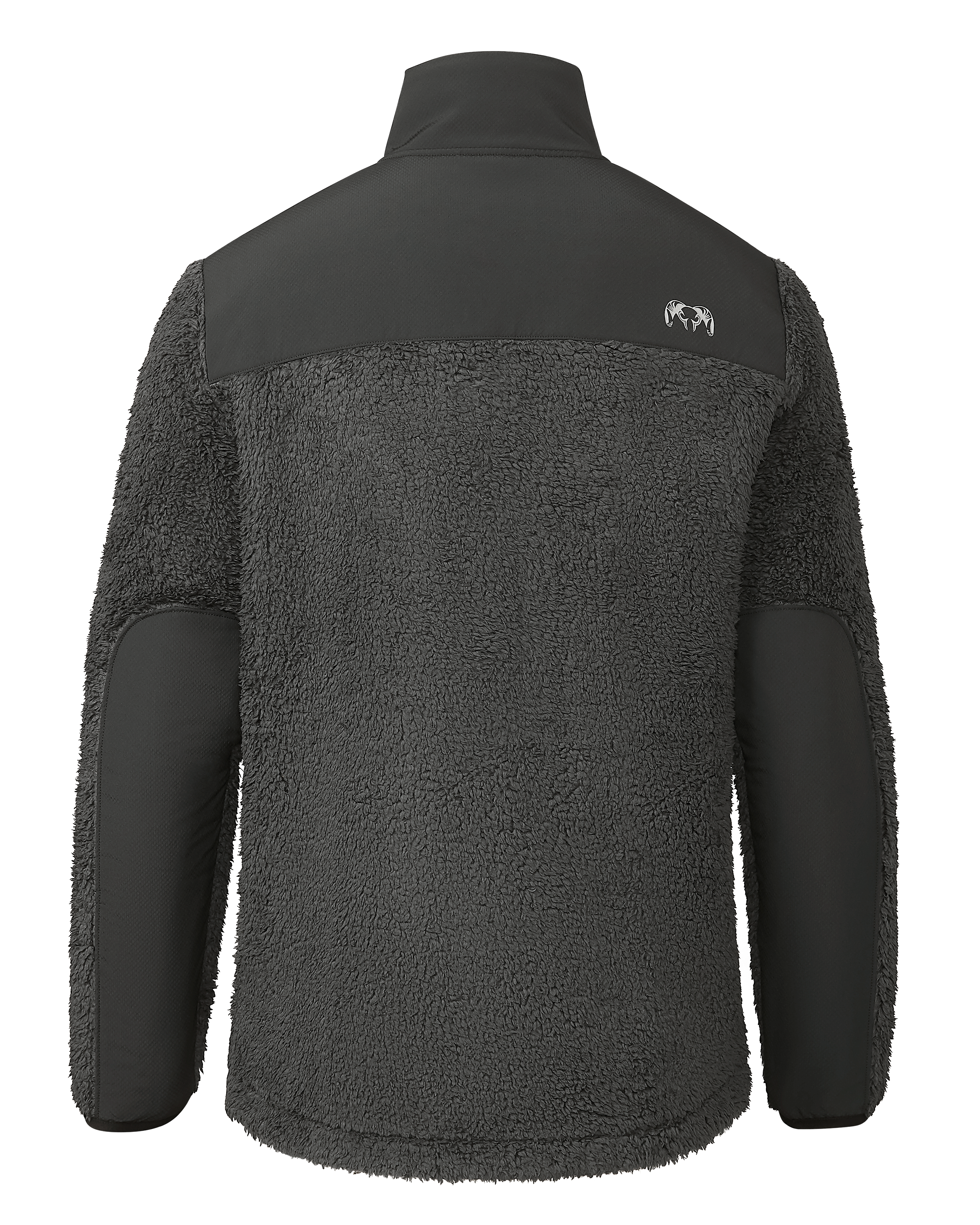 Sherpa Fleece Zip Pullover | Asphalt - Image 2