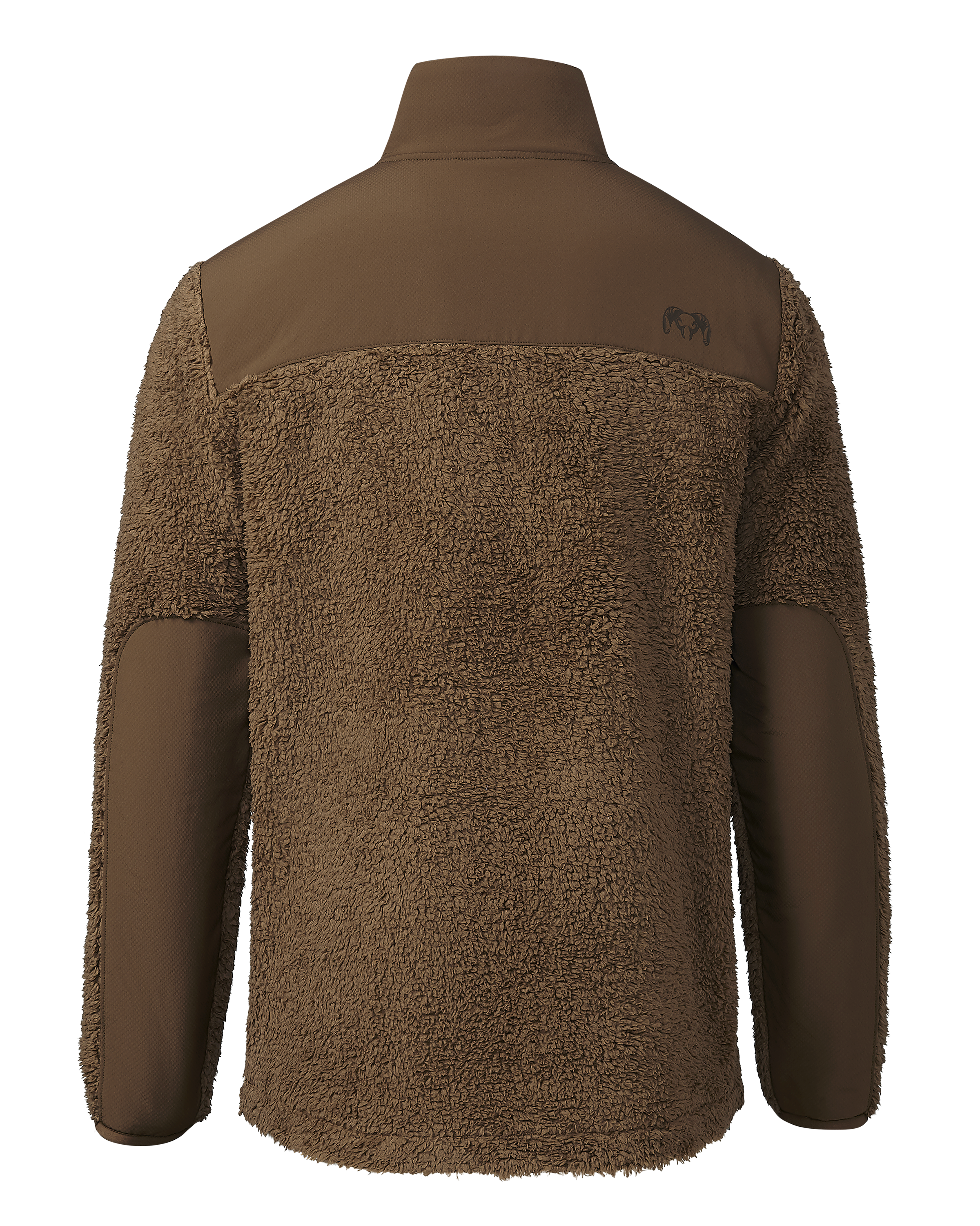 Sherpa Fleece Zip Pullover | Grizzly - Image 2
