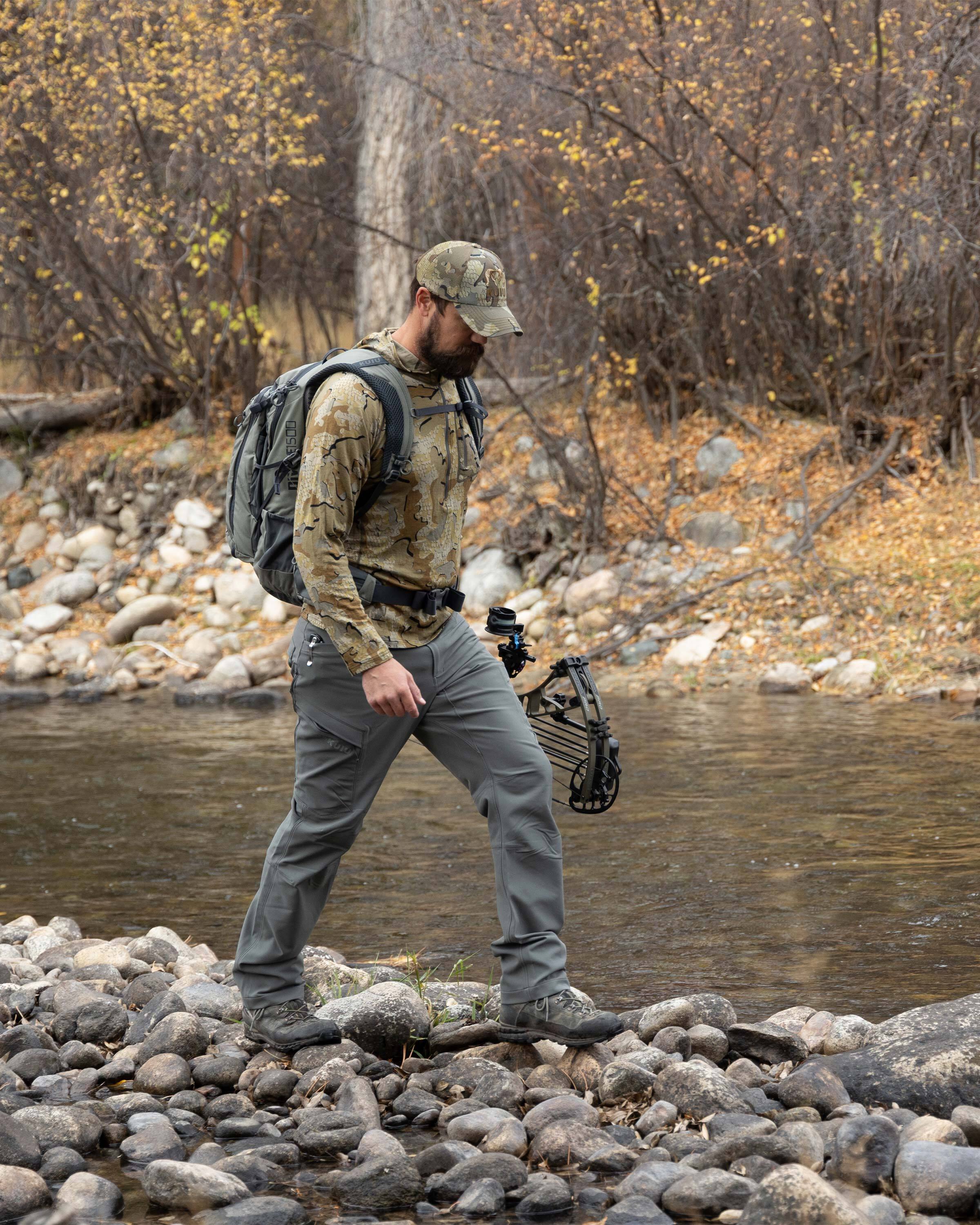 ULTRA Merino 145 Zip-T Hunting Hoodie | Gunmetal - Image 5