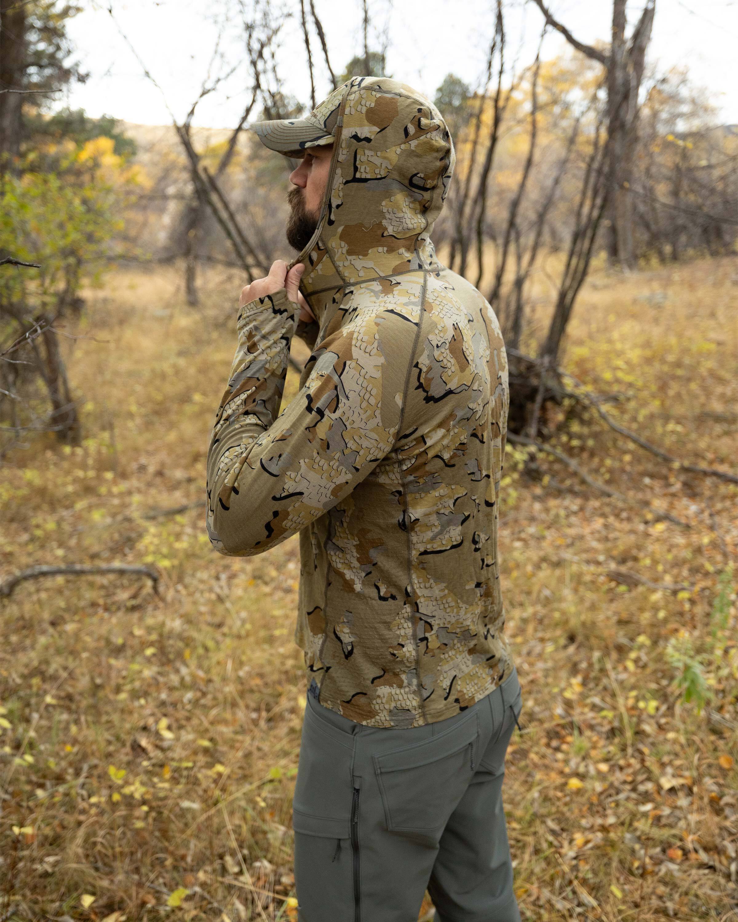 ULTRA Merino 145 Zip-T Hunting Hoodie | Gunmetal - Image 8
