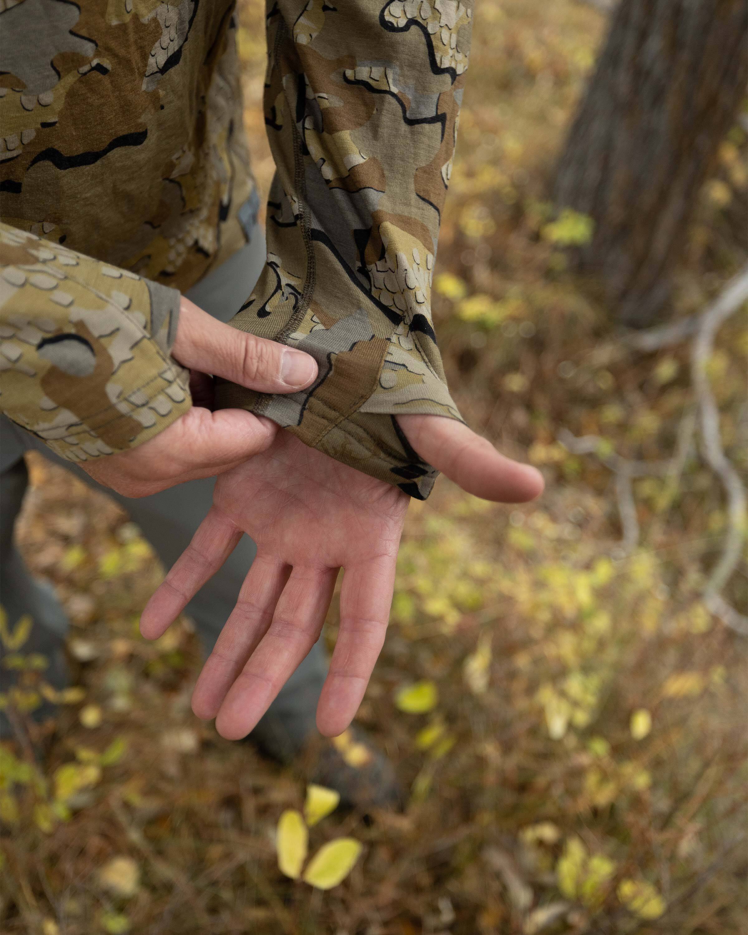 ULTRA Merino 145 Zip-T Hunting Hoodie | Gunmetal - Image 11