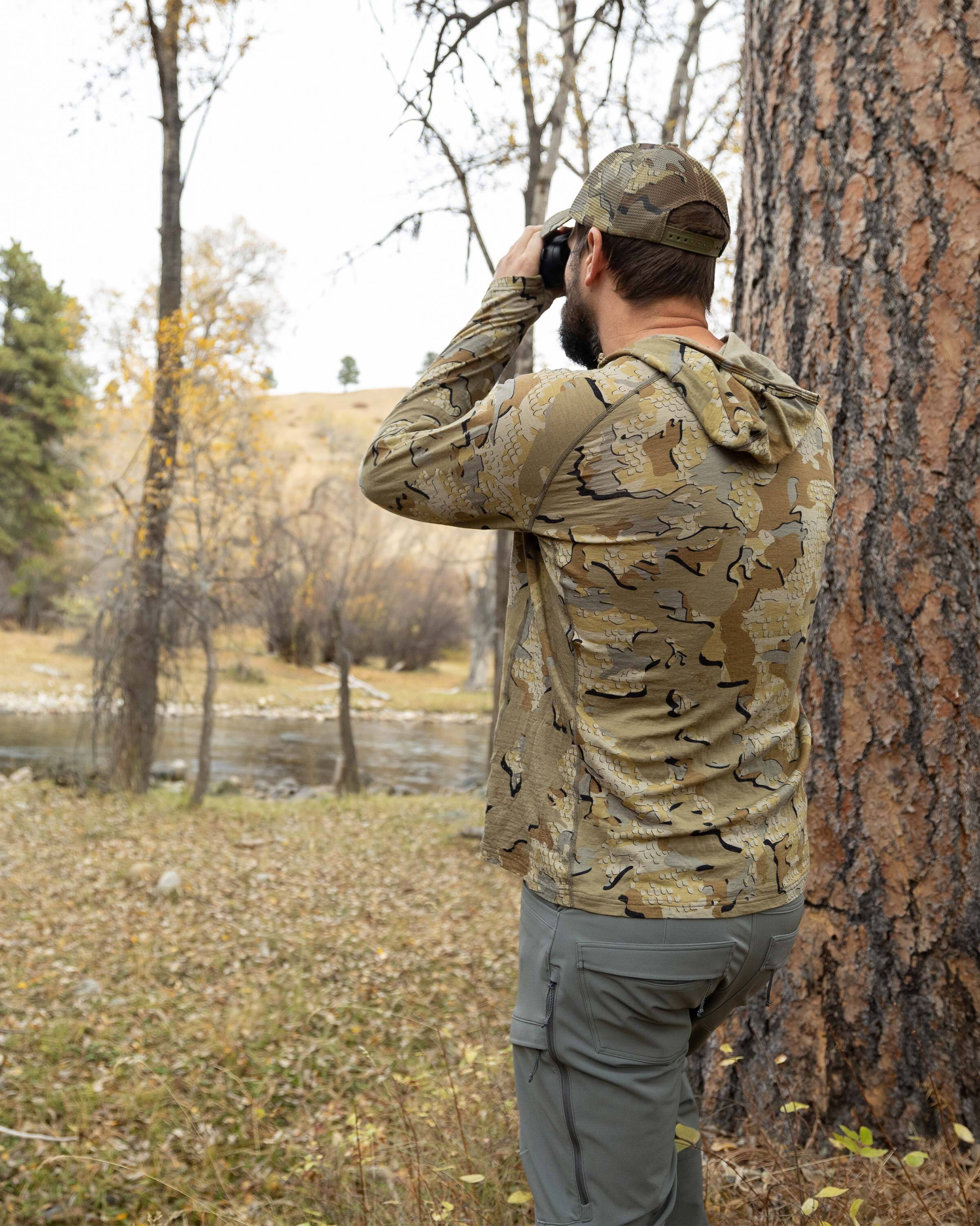 ULTRA Merino 145 Zip-T Hunting Hoodie | Gunmetal - Image 9