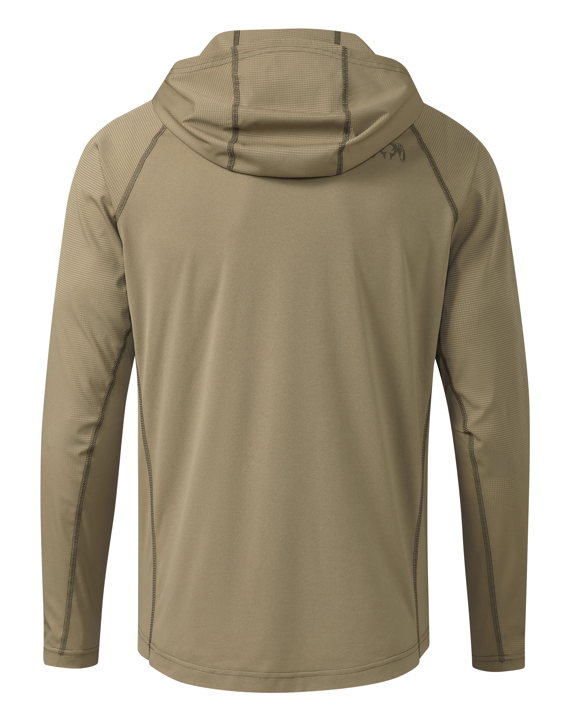Tiburon Hybrid Hoodie | Khaki - Image 2