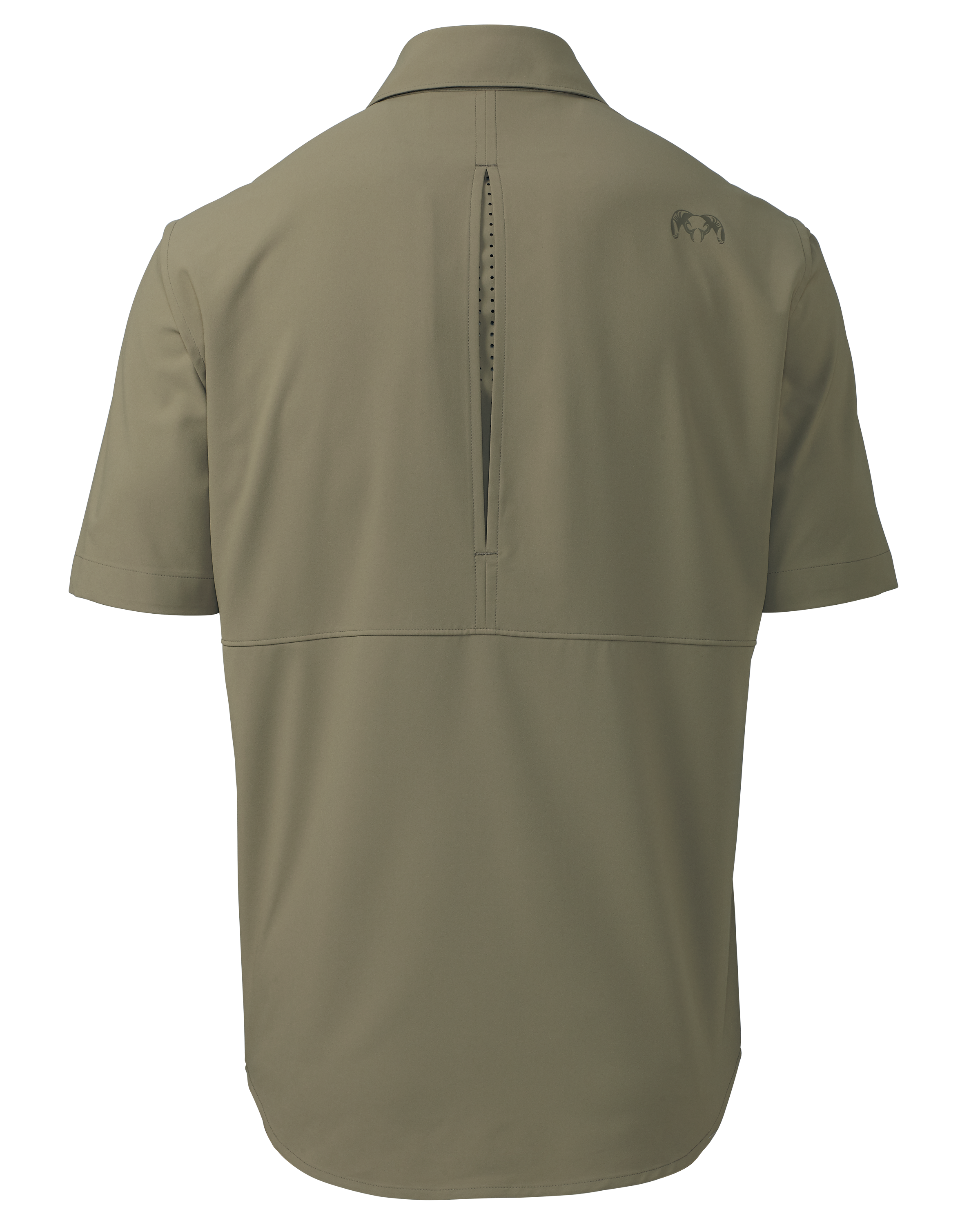 Mesa Vented SS Snap Shirt | Khaki - Image 2