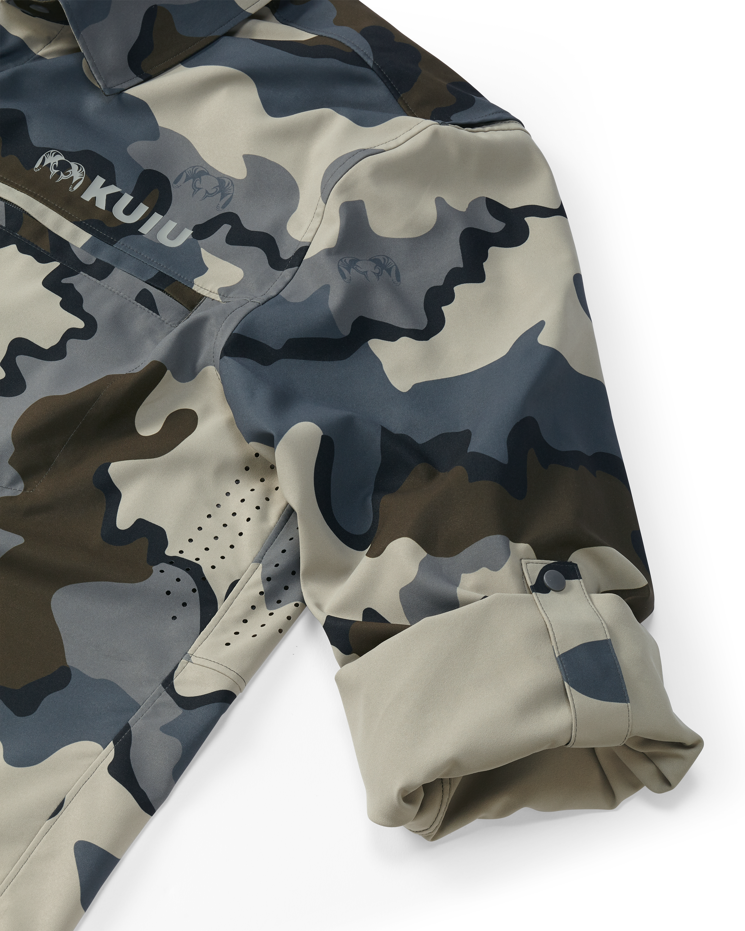 Outlet Mesa Vented LS Snap Shirt | Vias - Image 6
