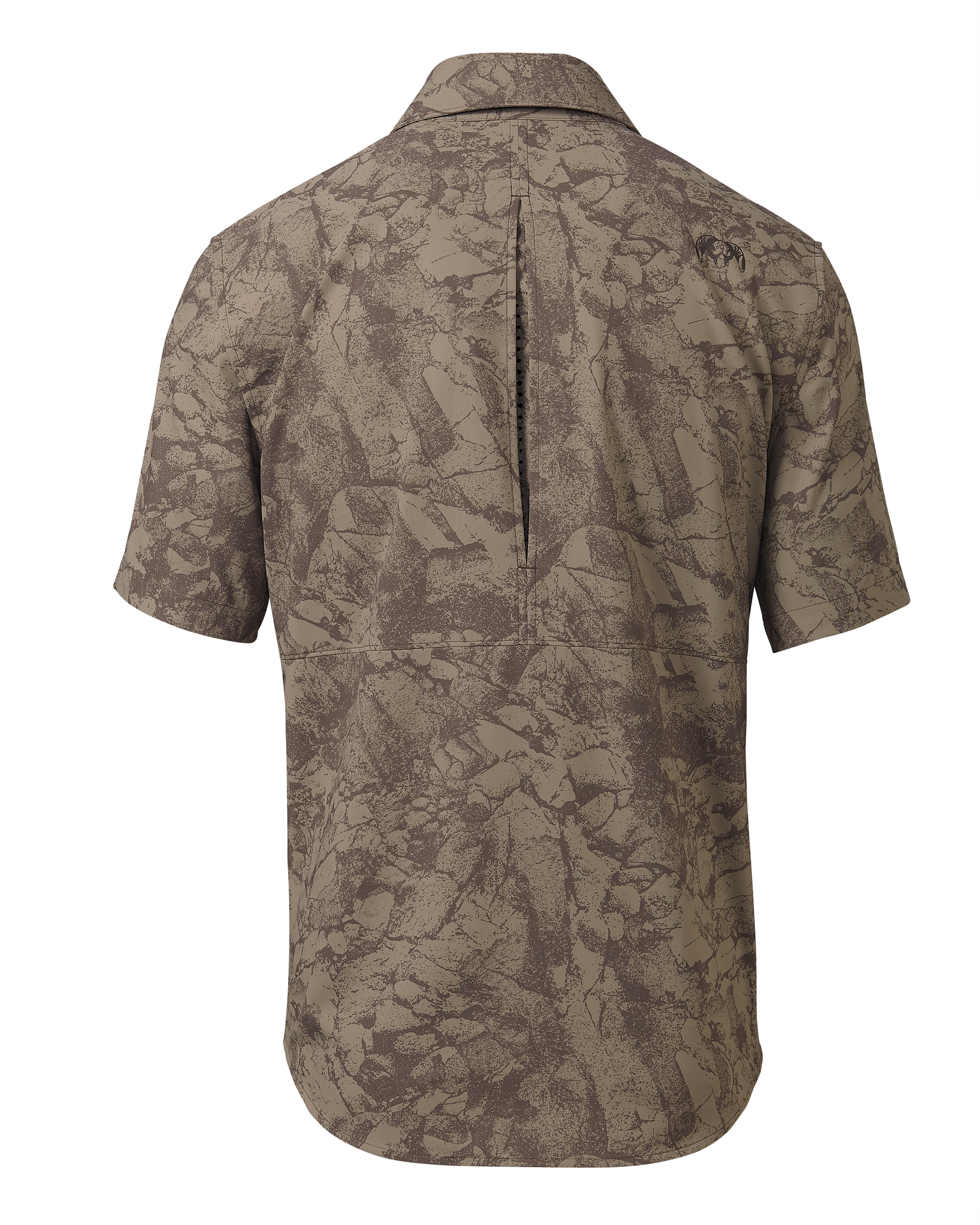 Mesa Vented SS Snap Shirt Gritstone | Silt Gritstone - Image 2