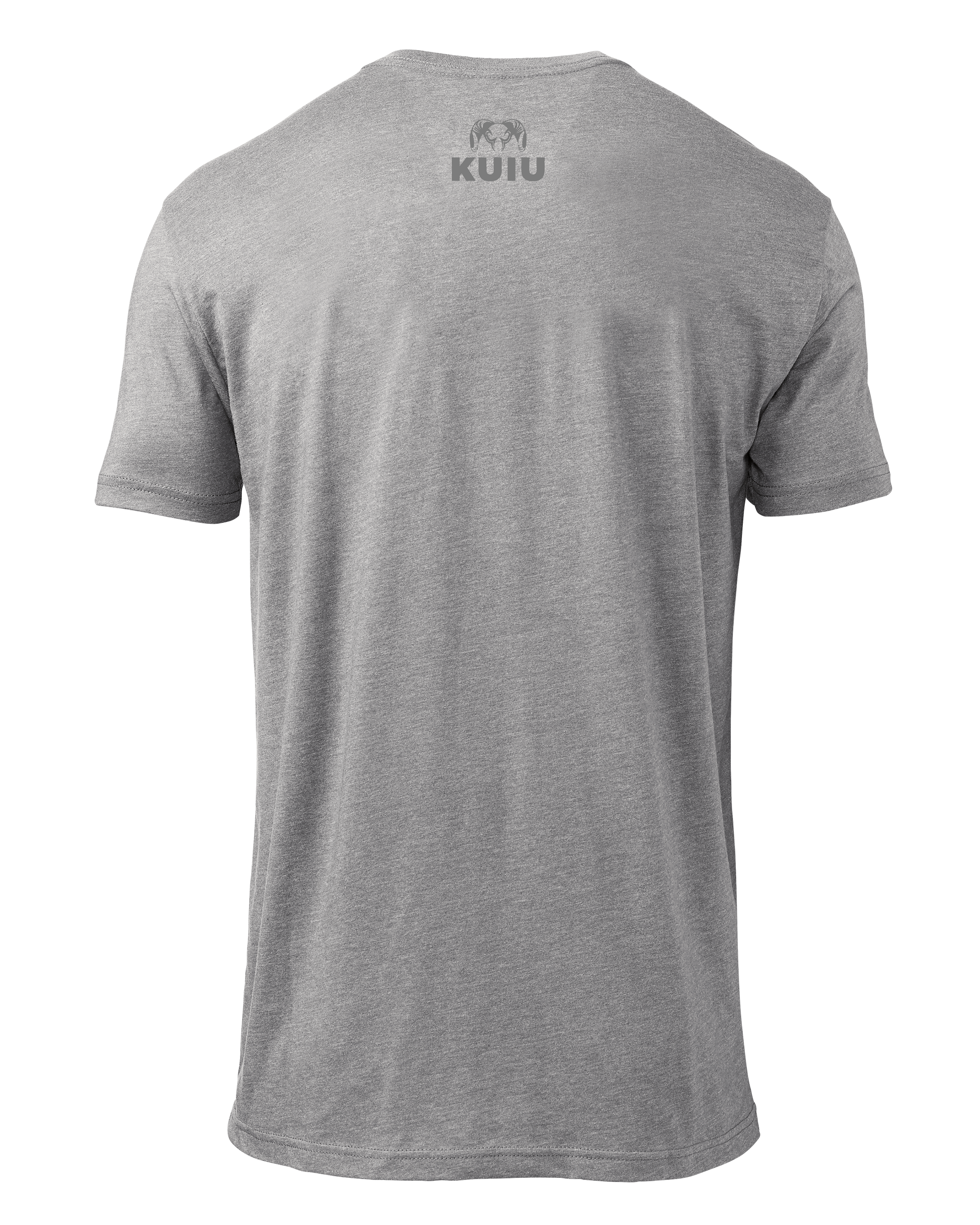 KUIU Solid Vertical T-Shirt | Heather Grey - Image 2