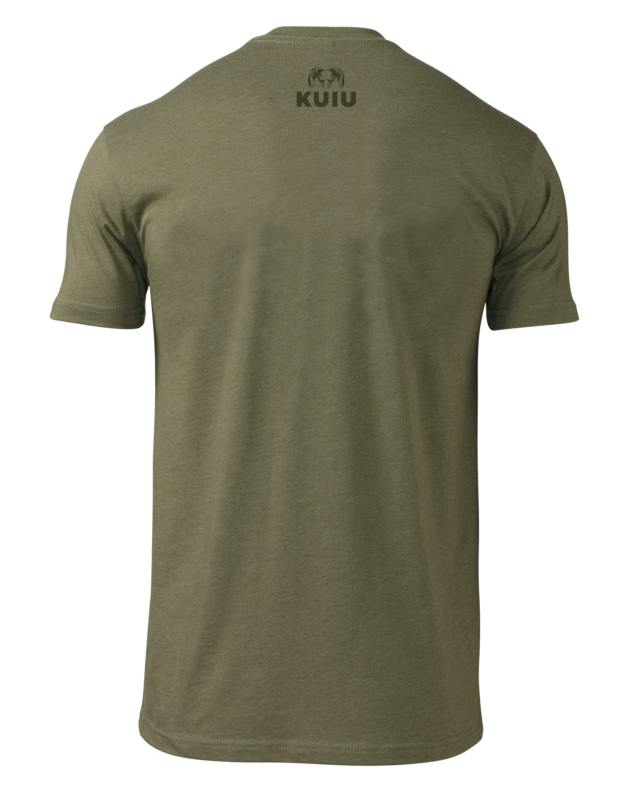 KUIU Solid Vertical T-Shirt | Military Green - Image 2