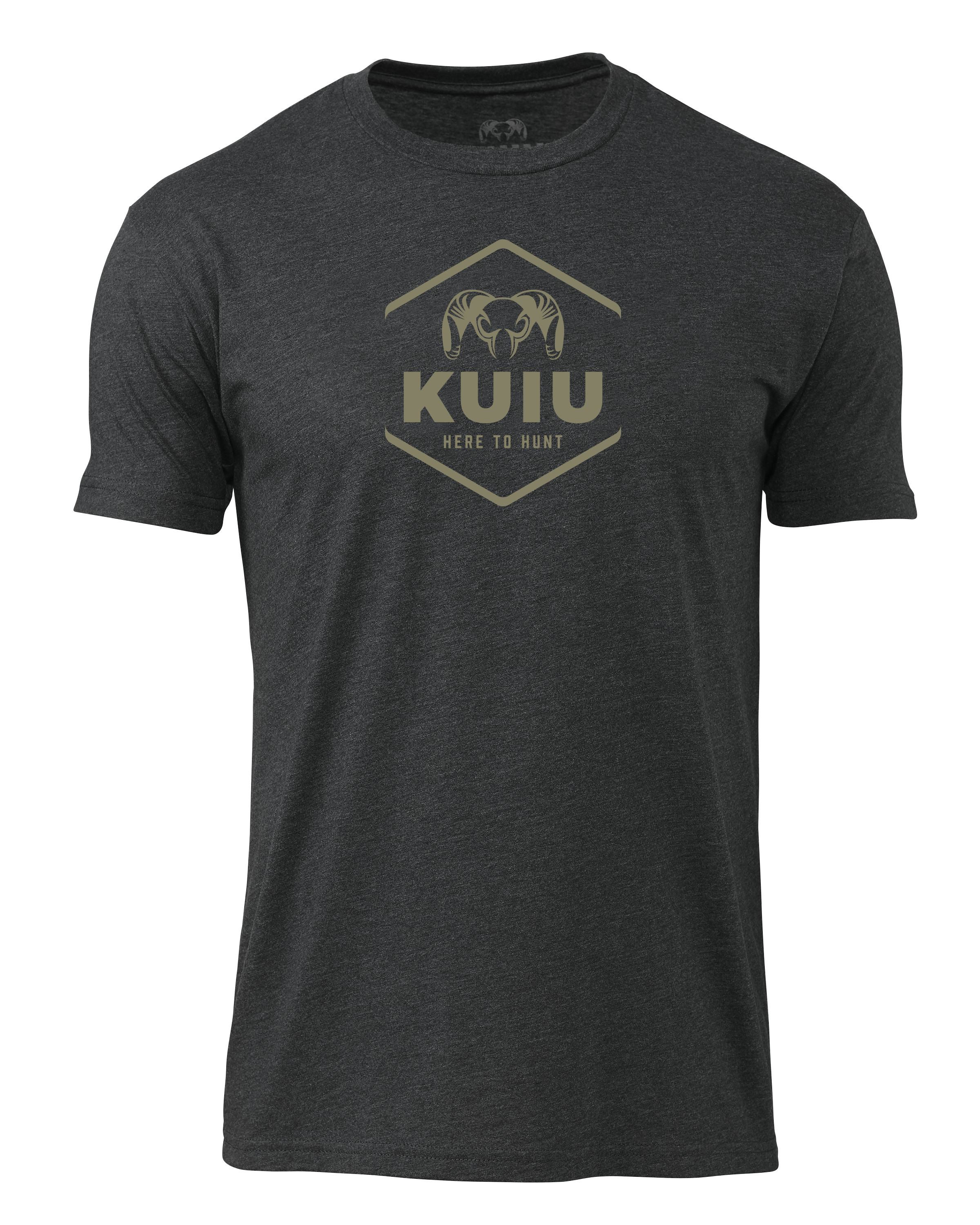 KUIU Stacked Here To Hunt T-Shirt | Charcoal