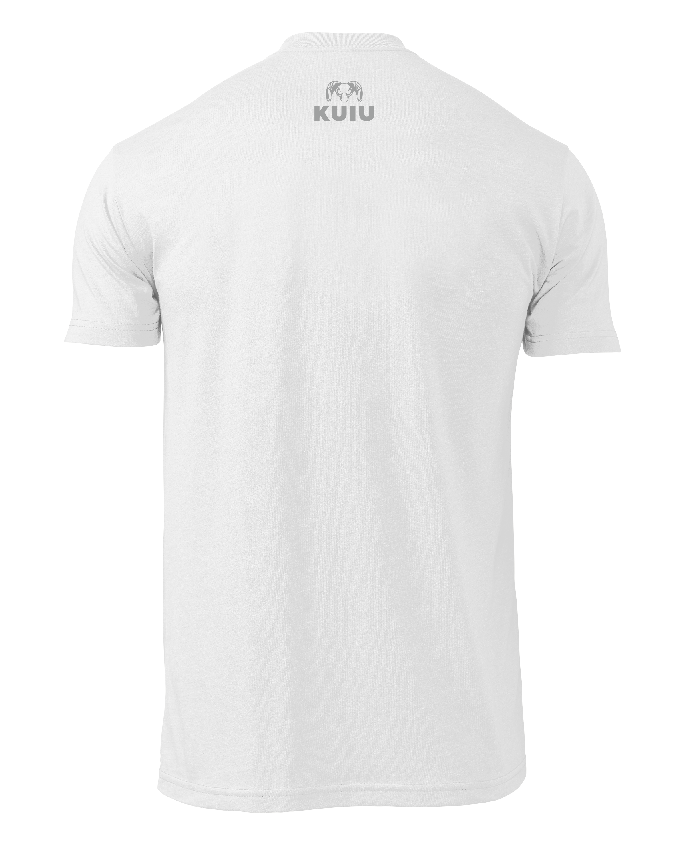 Outlet KUIU Topo Here To Hunt T-Shirt | White - Image 2