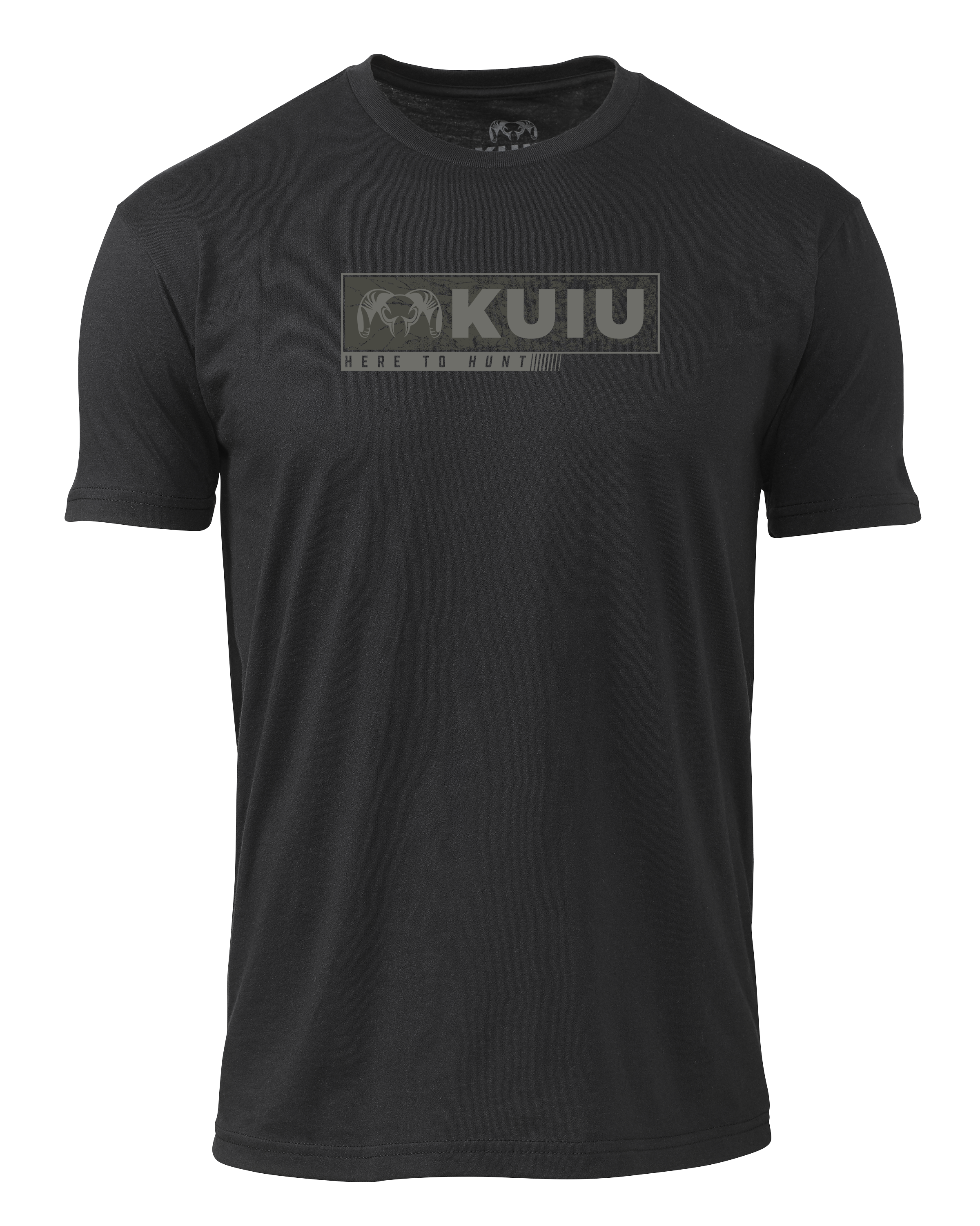KUIU Here To Hunt Gritstone T-Shirt | Black