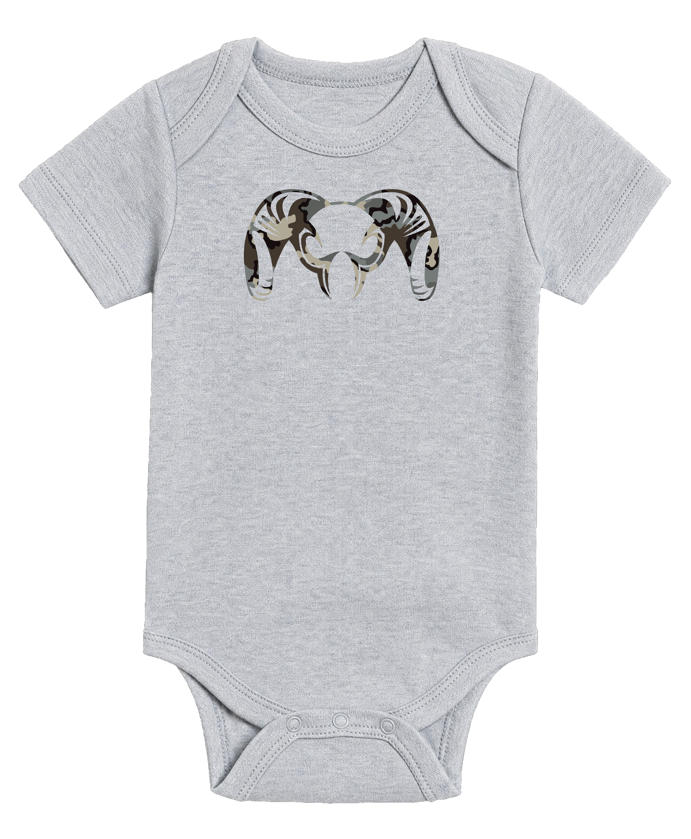 KUIU Vias Ram Baby One-Piece | Heather Grey