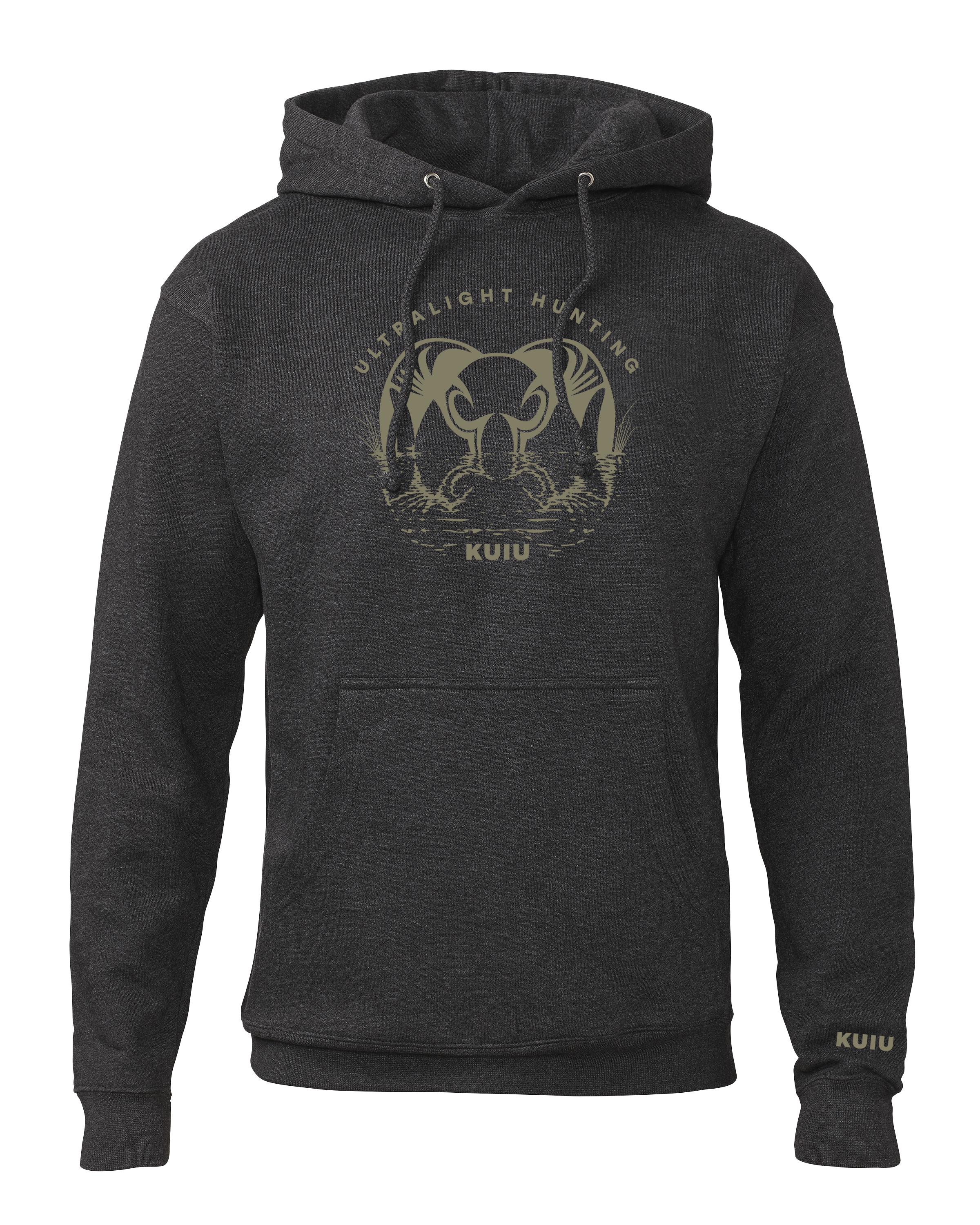 KUIU Waterway Hoodie | Charcoal