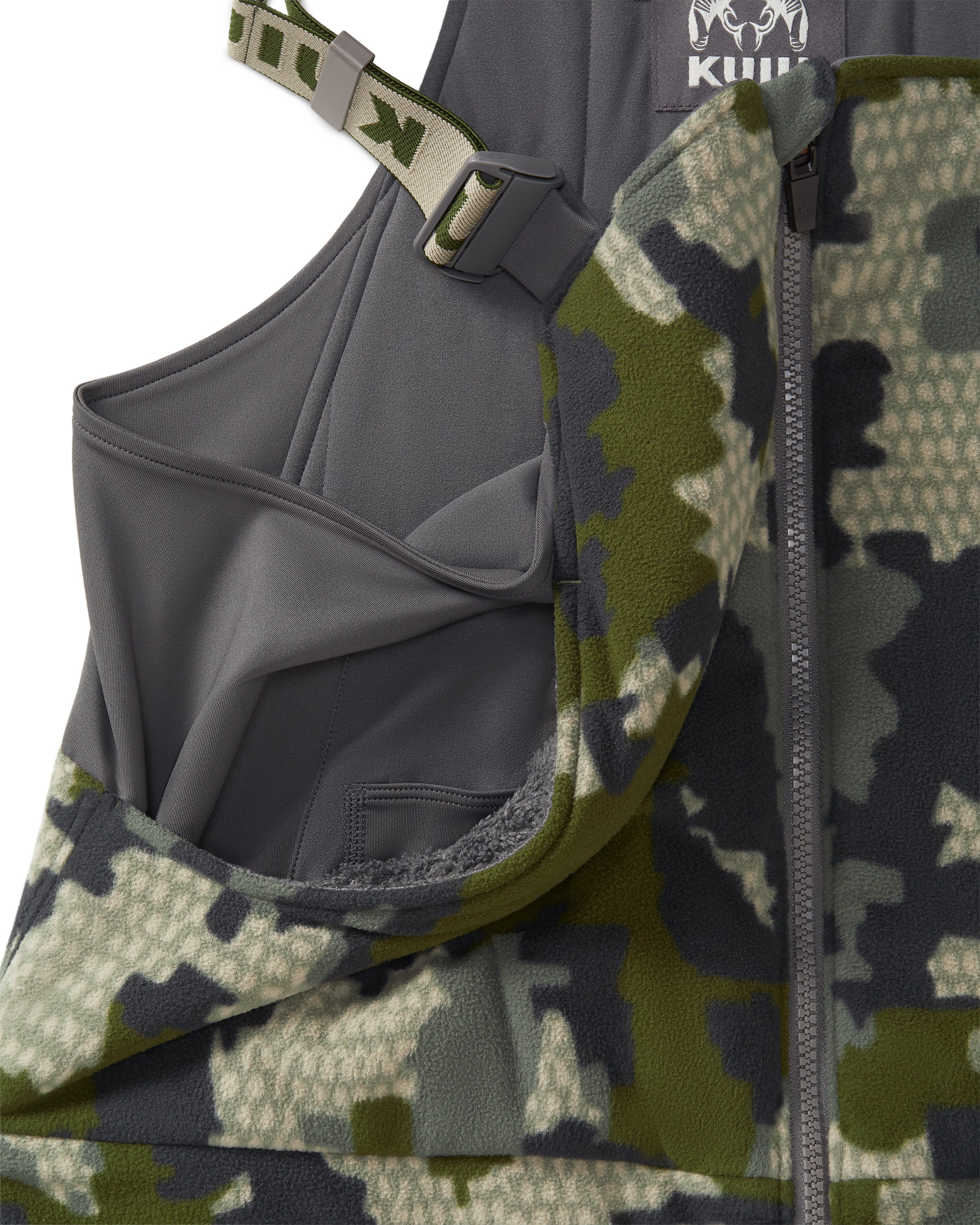 KUIU Proximity Insulated Bib | Verde - Image 3