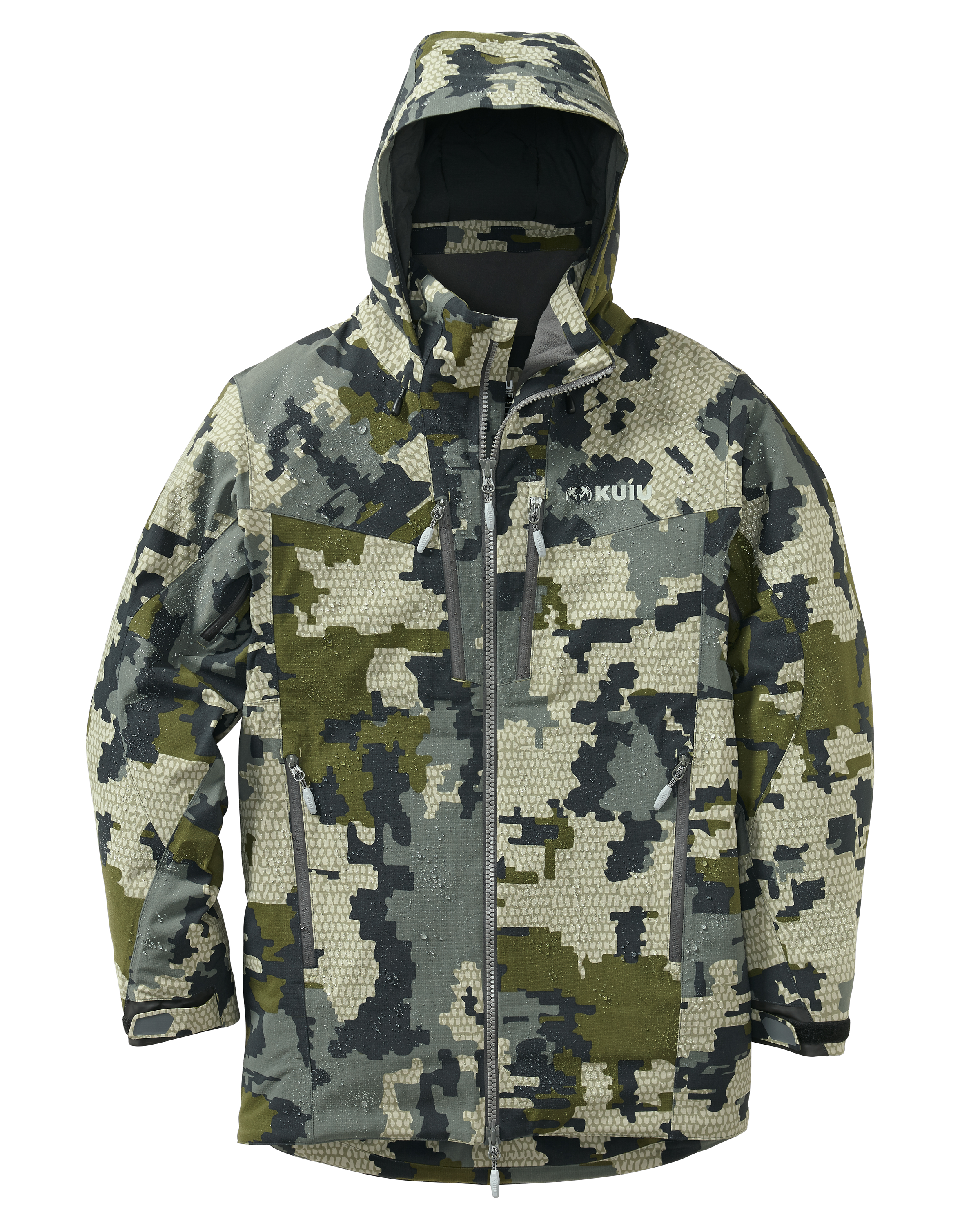 KUIU Kutana Gale Force Hooded Jacket | Verde - Image 2