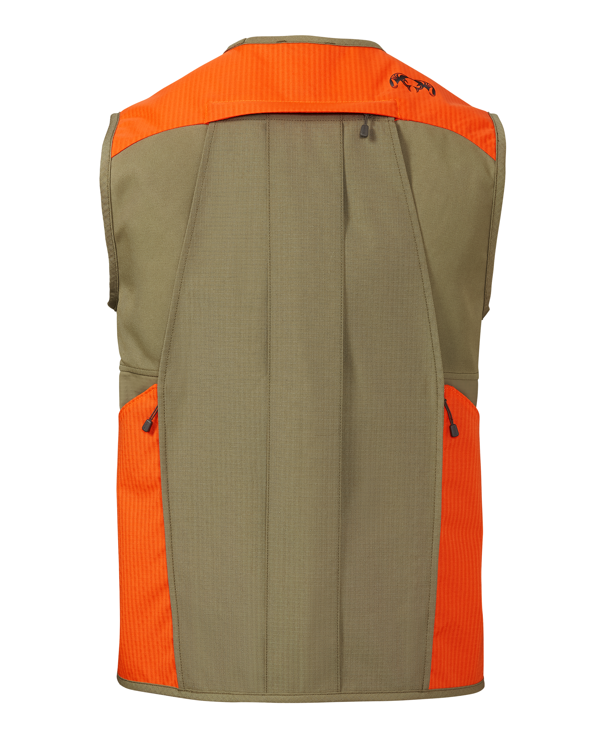 Core Upland Vest | Khaki/Blaze Orange - Image 2