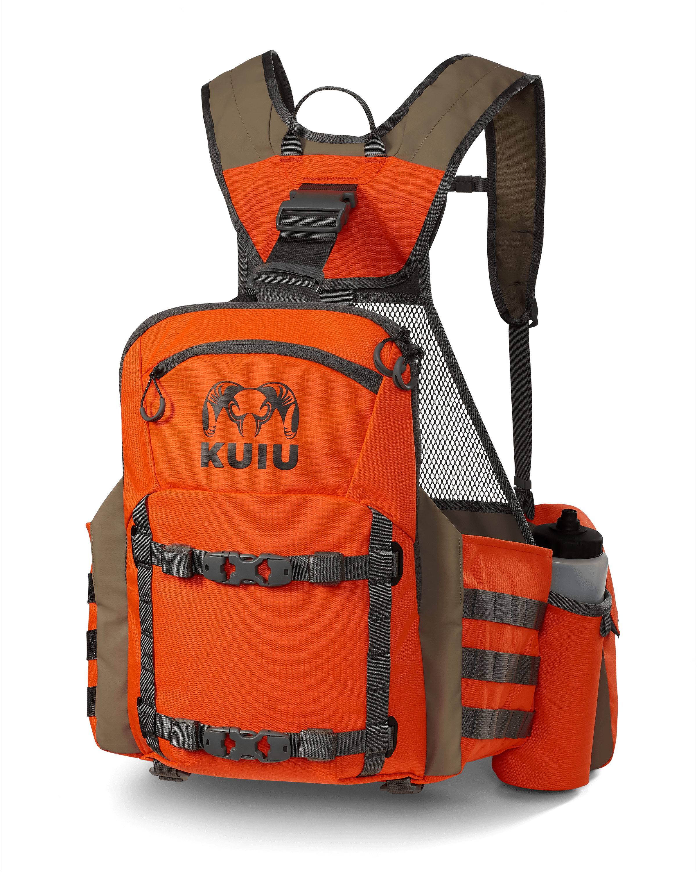 Upland Field Vest | Blaze Orange - Image 2
