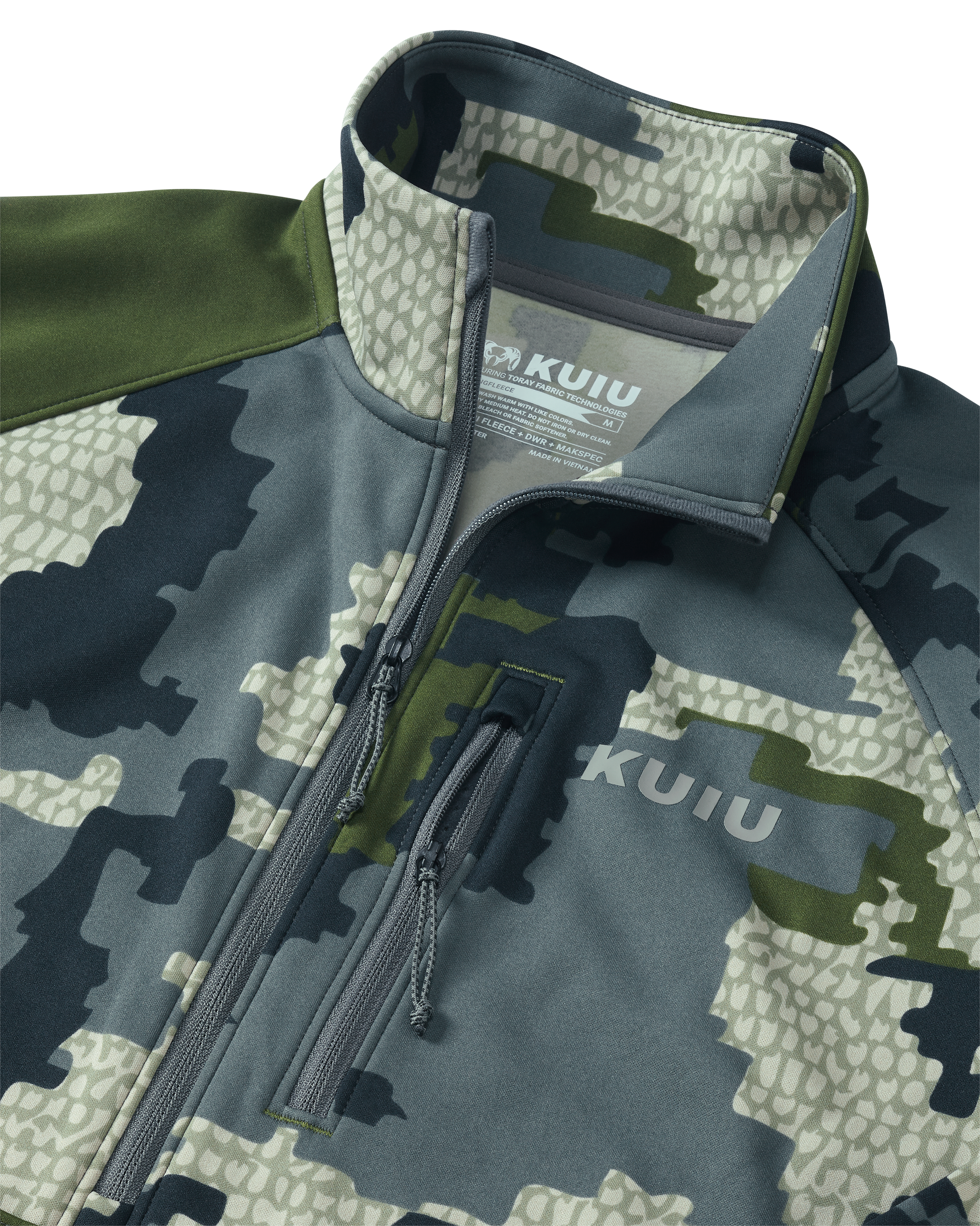 Women'S StrongFleece 190 Zip-T | Verde - Image 3