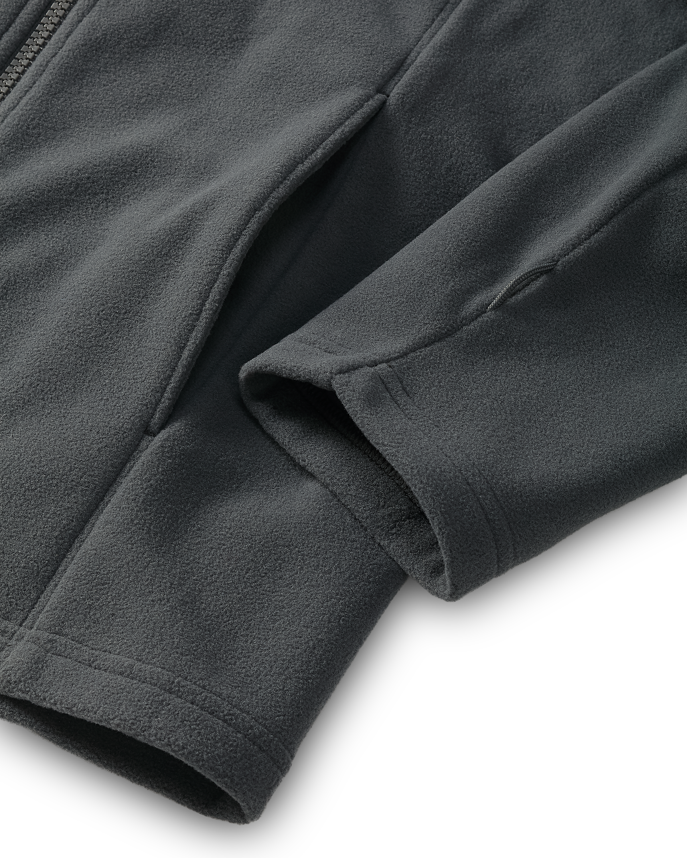Youth Versa Fleece Full Zip | Gunmetal - Image 2