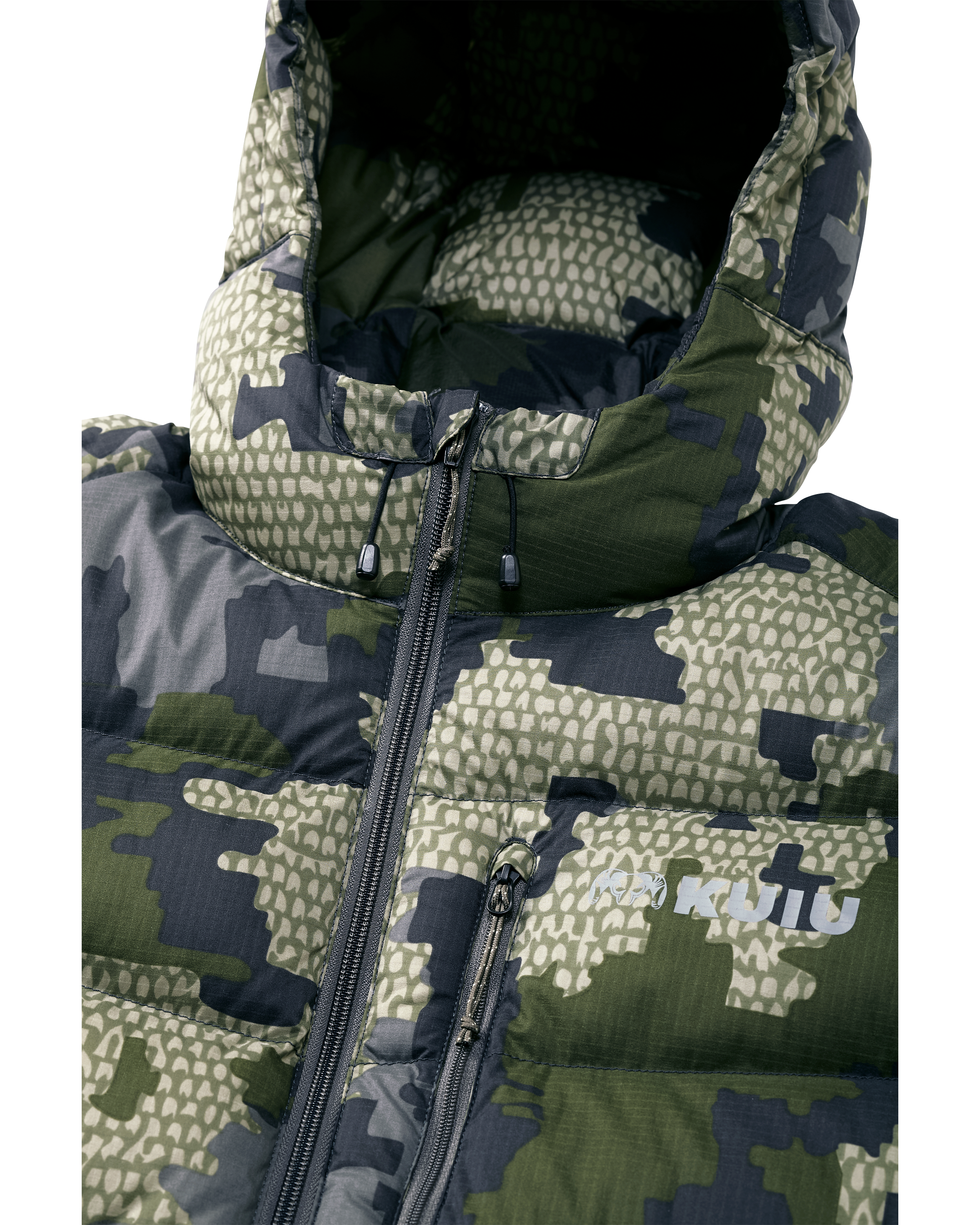 Super Down PRO Hooded Jacket | Verde - Image 2