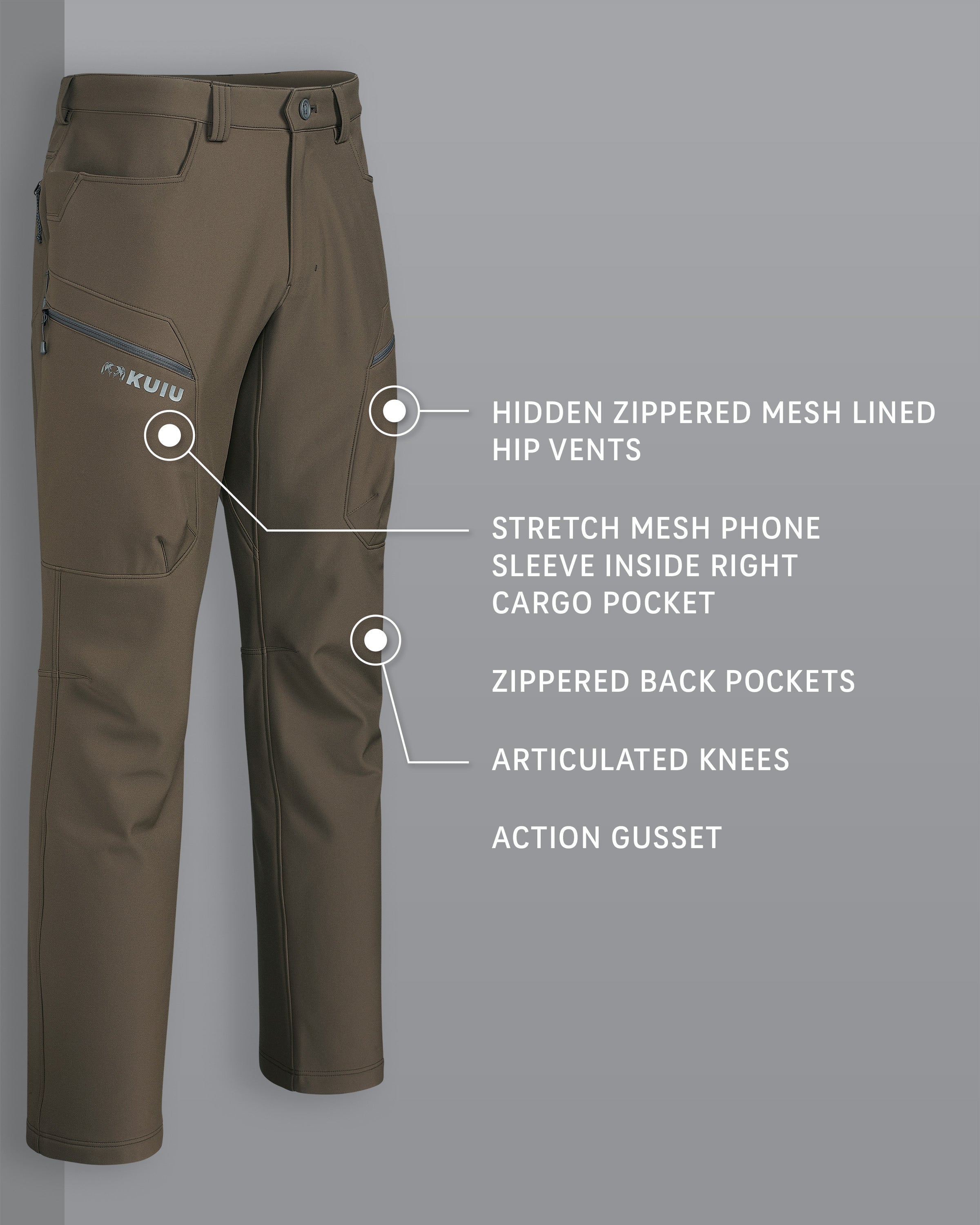 Guide PRO Pant | Major Brown - Image 2