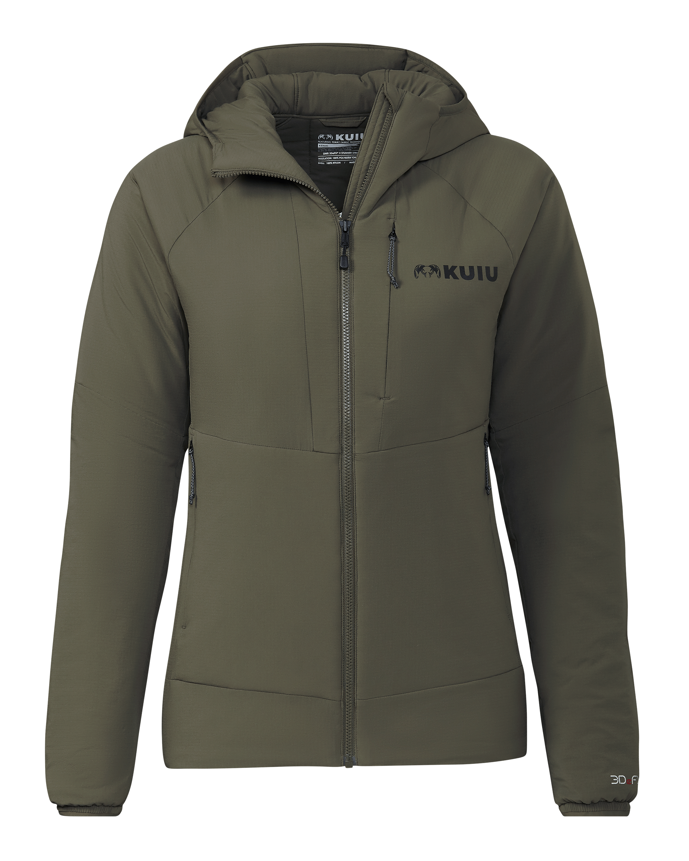 Women'S Kenai Hooded Jacket | Ash