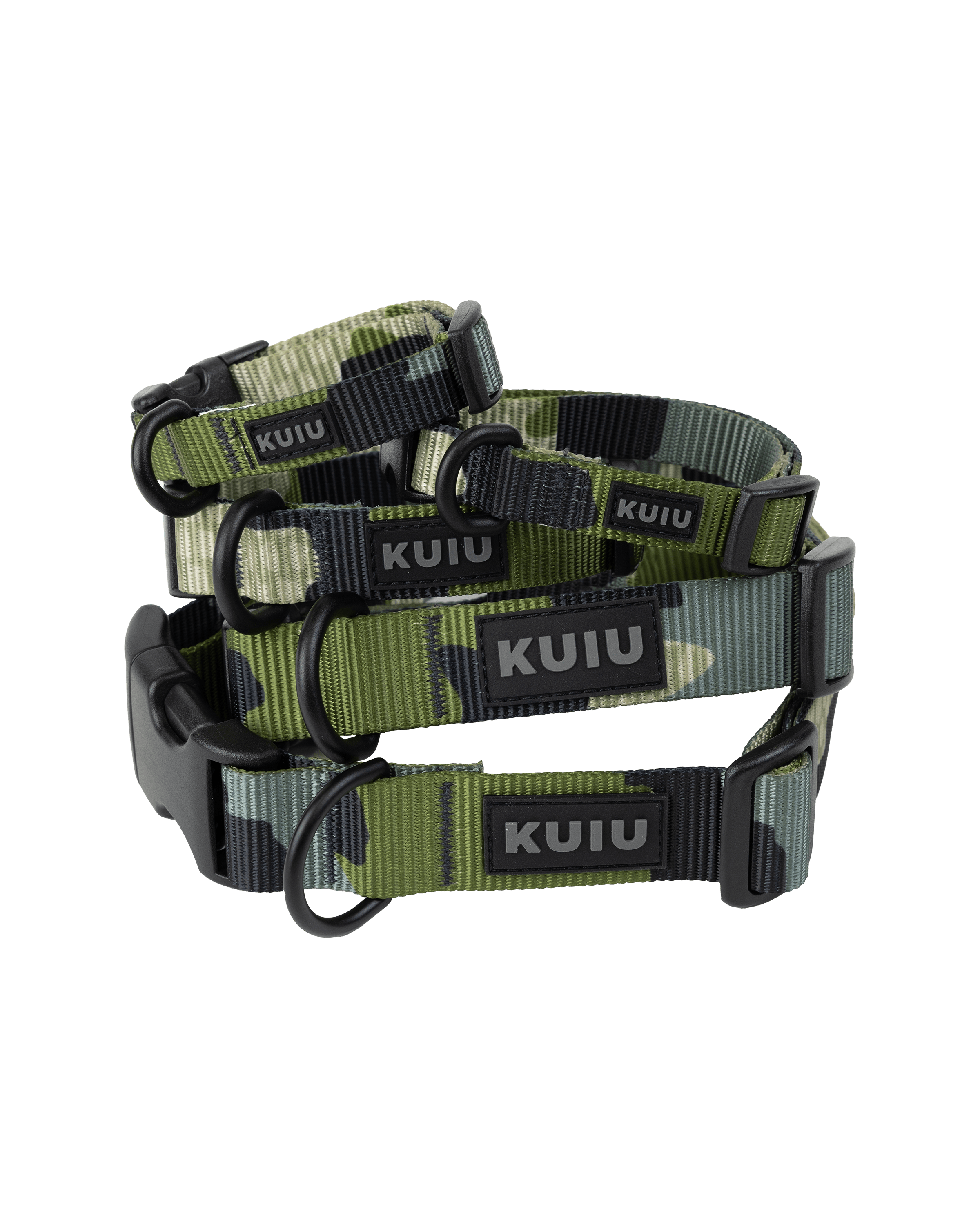 Camo Webbing Dog Collar | Verde - Image 2