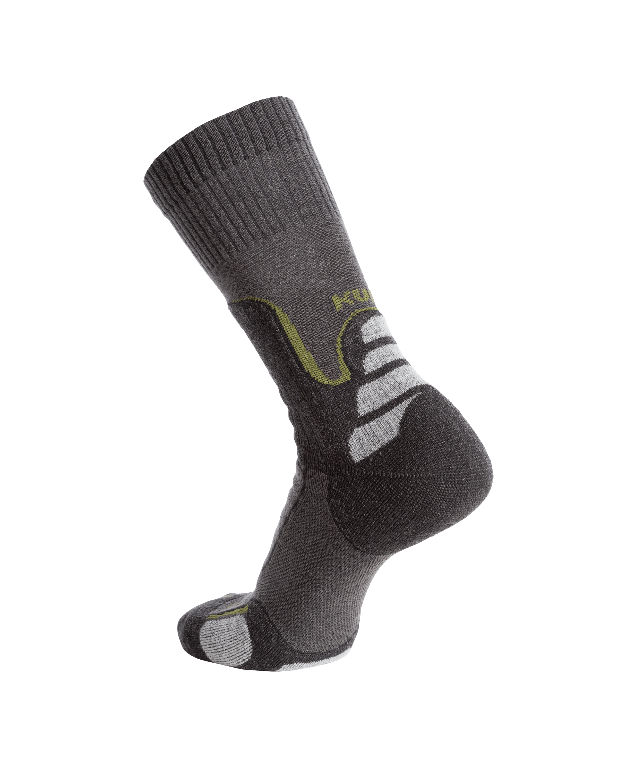 ULTRA Merino Midweight Mountain Sock 3-Pair Pack | Grey Green - Image 2