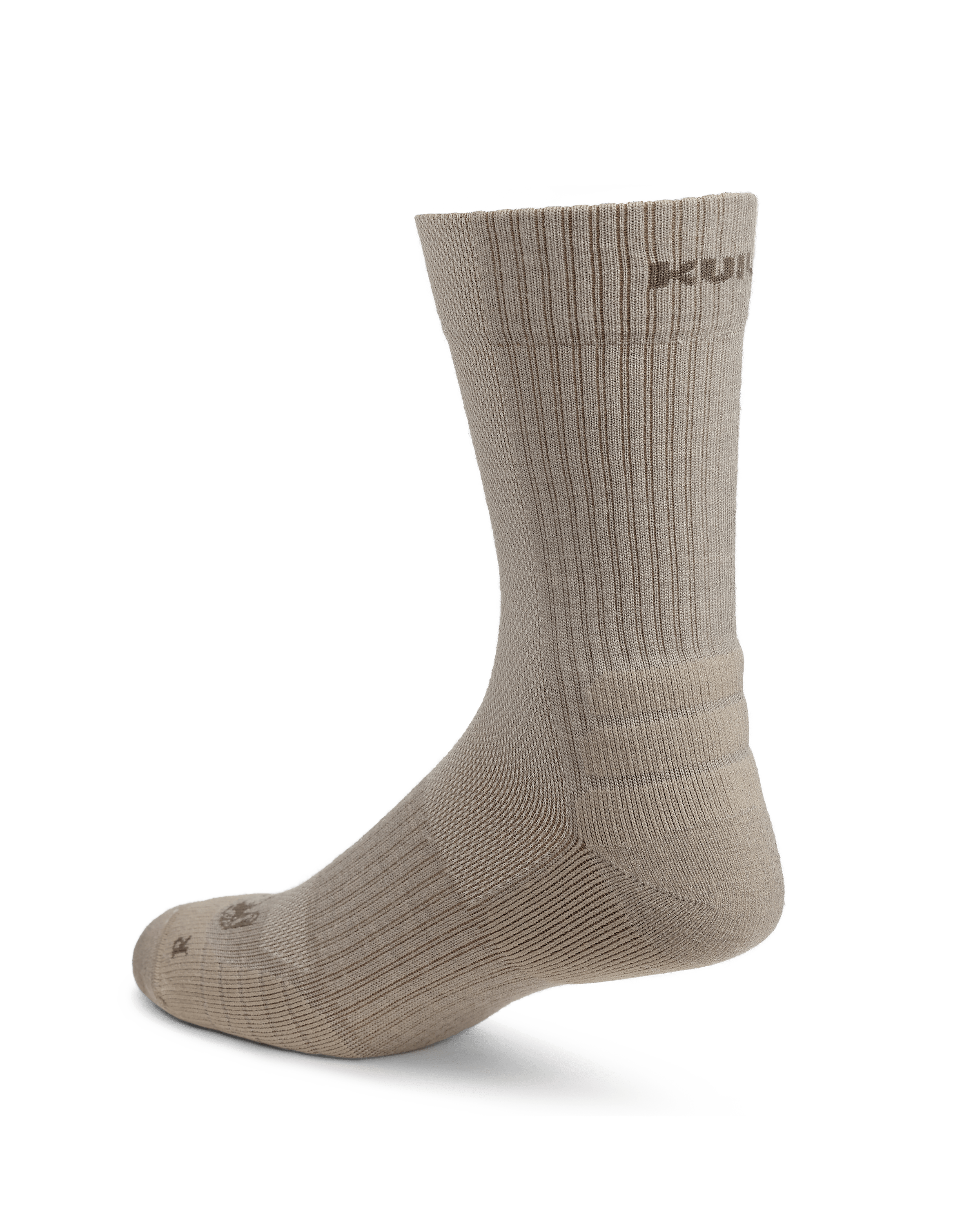 Merino Lightweight Performance Sock 3-Pair Pack | Khaki - Image 2