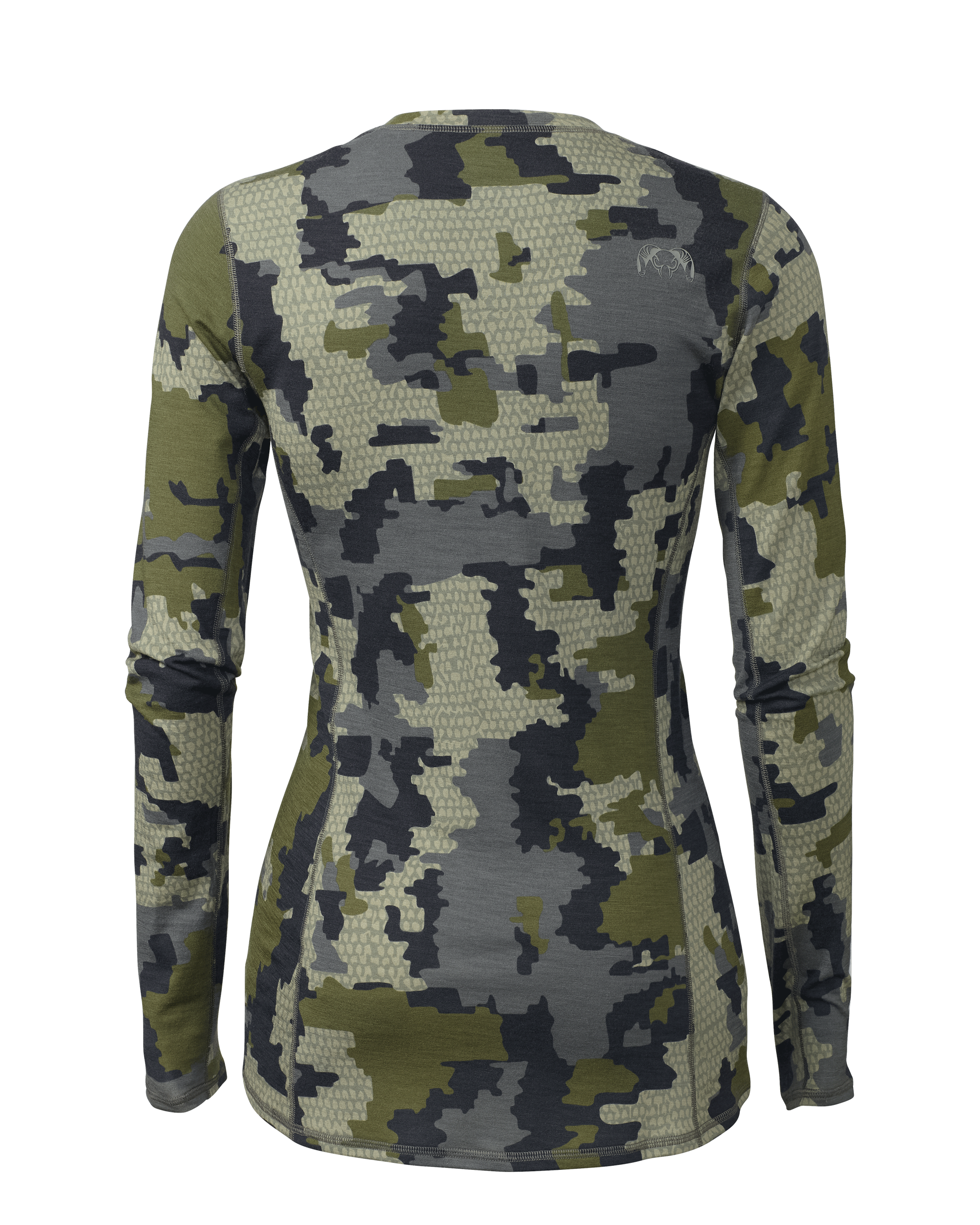 Women'S ULTRA Merino 145 LS Crew | Verde - Image 2