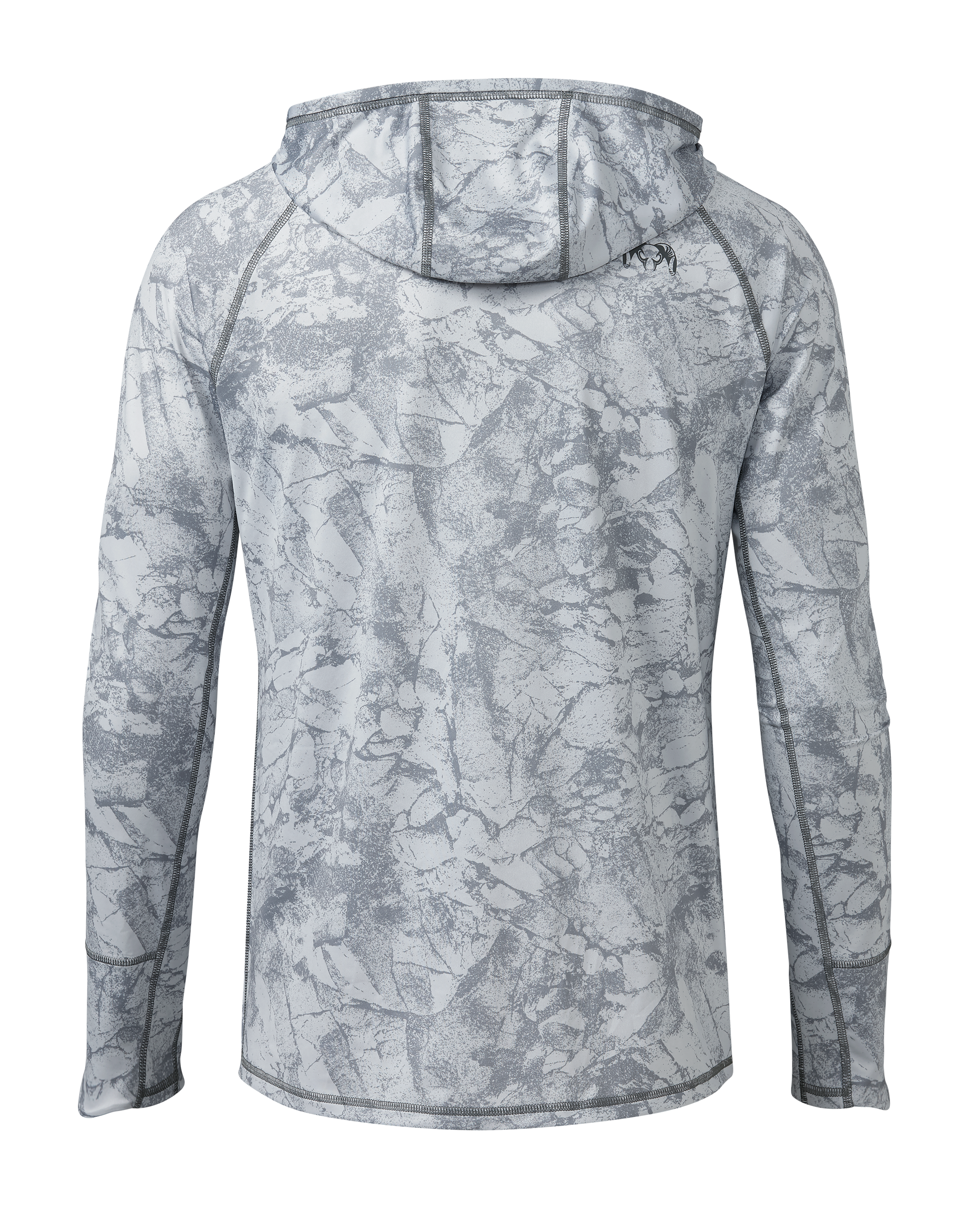 Gila LS Hoodie Gritstone | Lunar Gritstone - Image 2