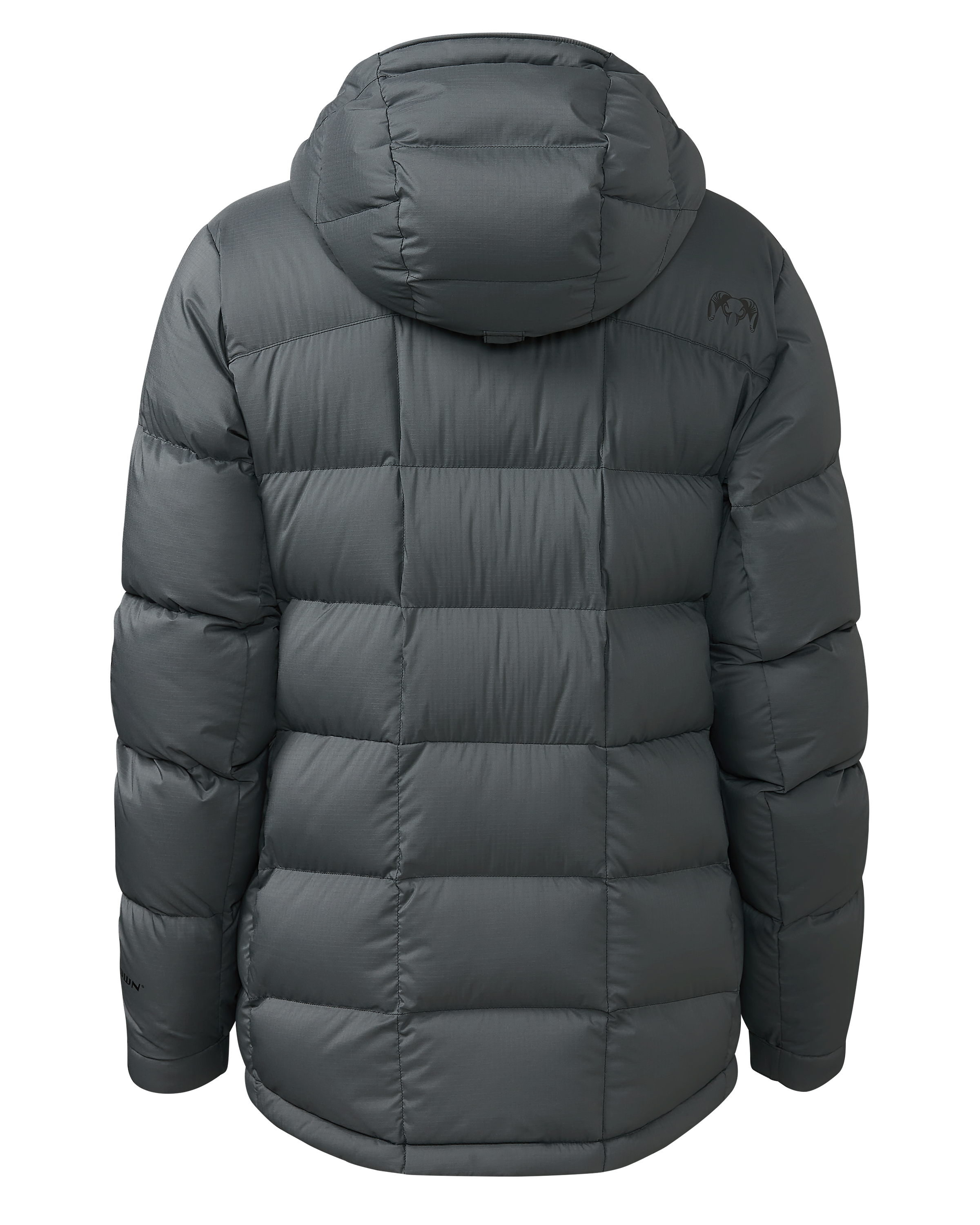 Women'S Super Down PRO Hooded Jacket | Gunmetal - Image 2
