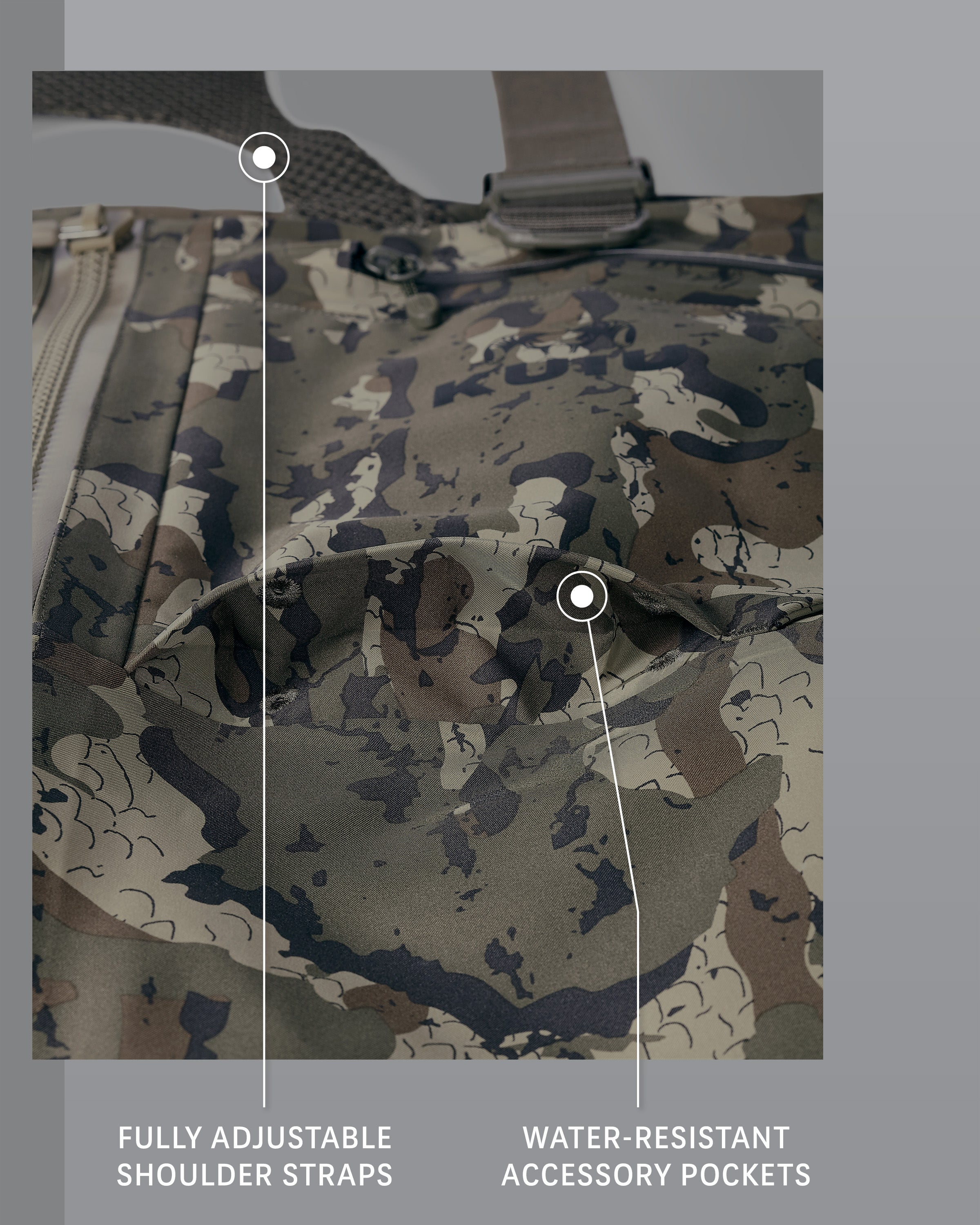 KUIU PRO HD Flex Zip Wader | Veros - Image 3