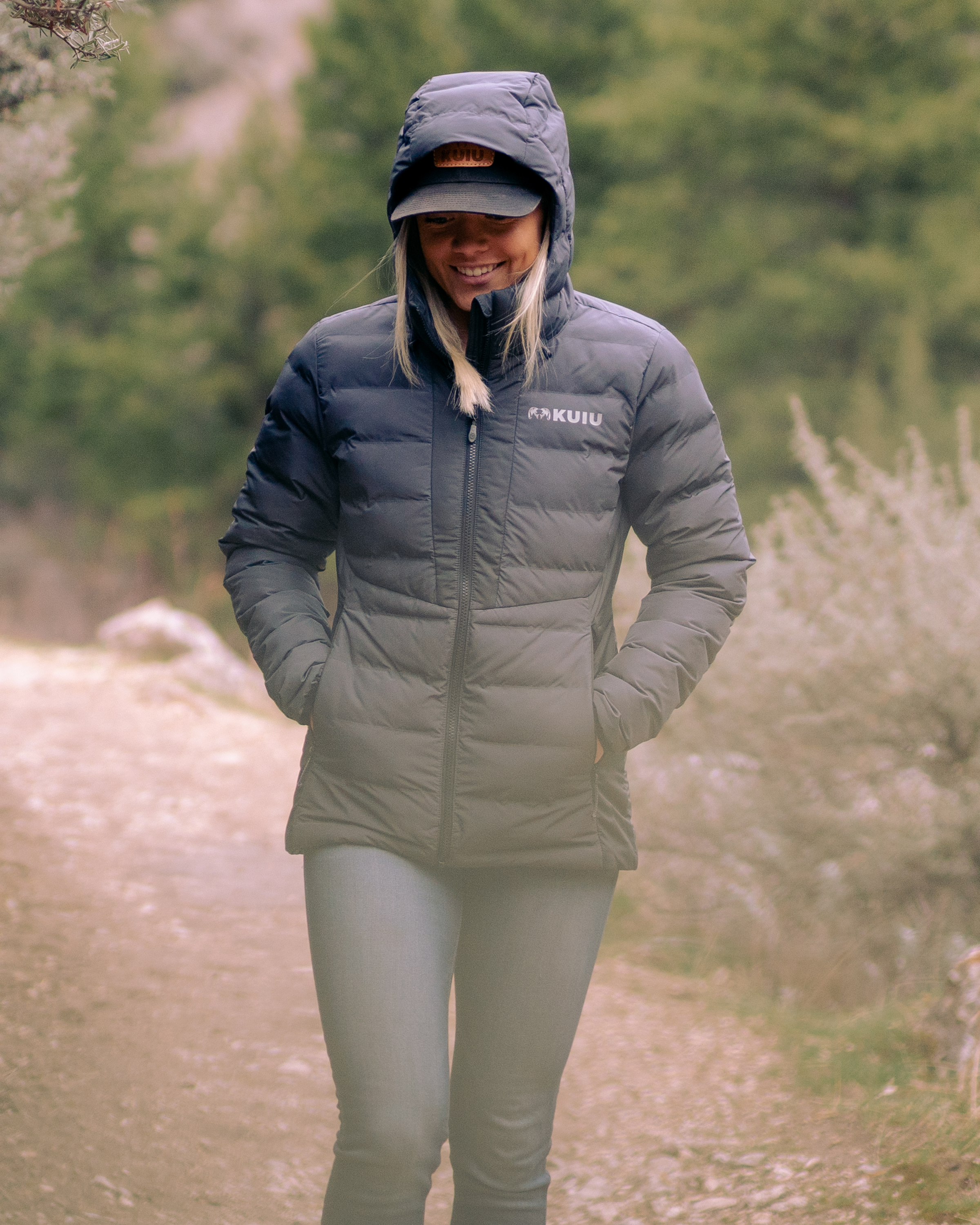 Women'S Elements Hooded Jacket | Dusk - Image 4